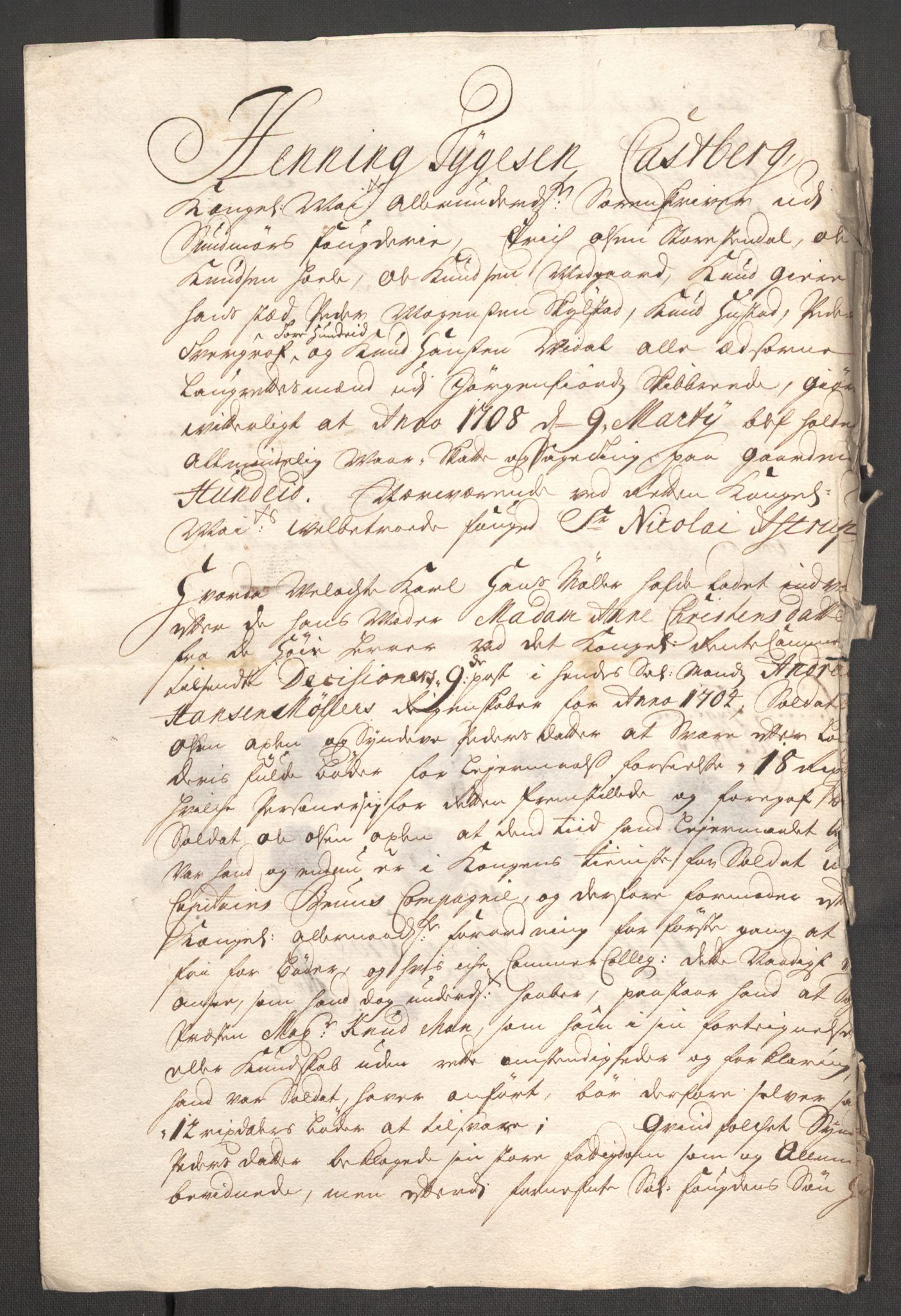 Rentekammeret inntil 1814, Reviderte regnskaper, Fogderegnskap, AV/RA-EA-4092/R54/L3560: Fogderegnskap Sunnmøre, 1704-1705, p. 257