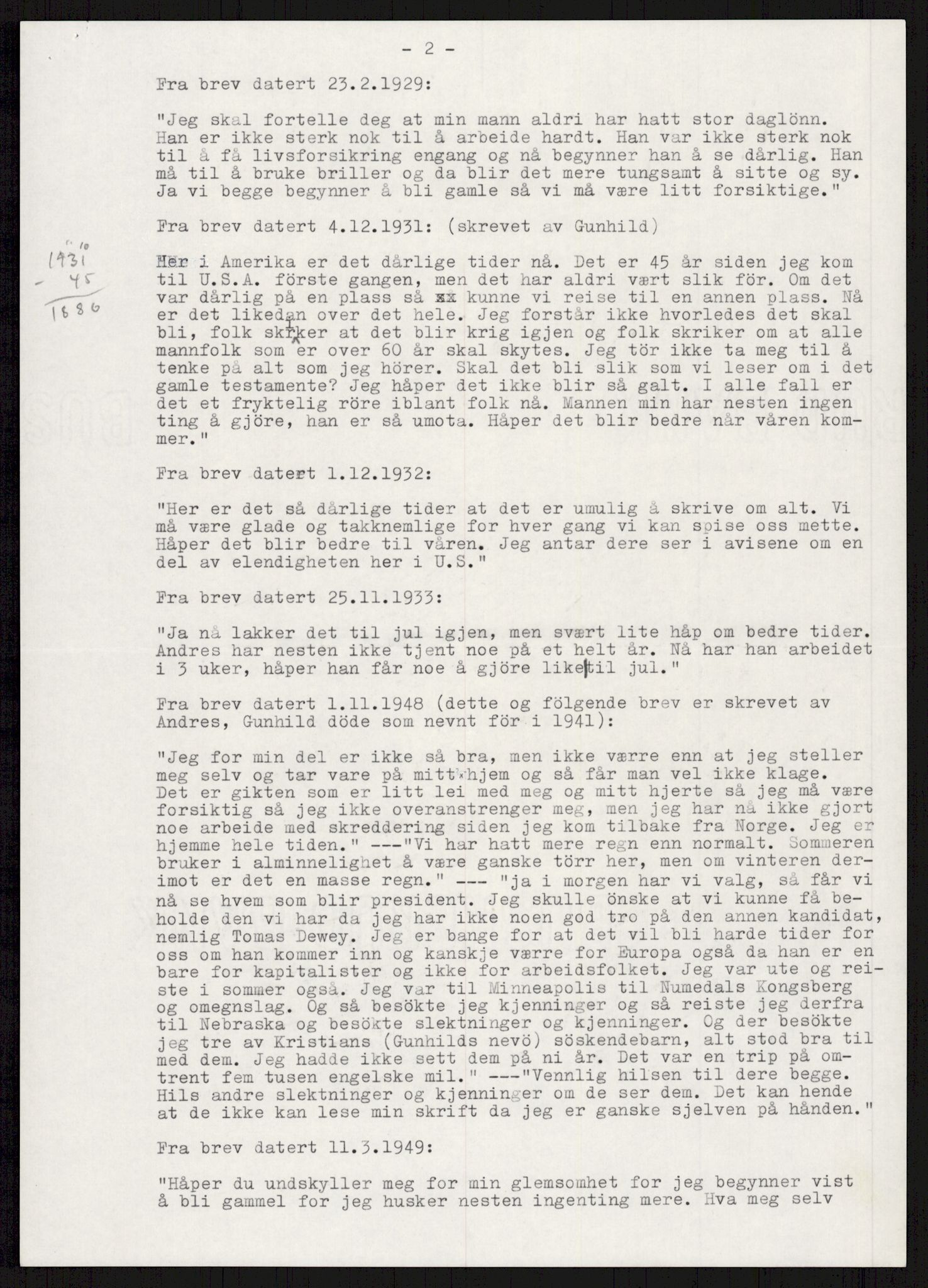 Samlinger til kildeutgivelse, Amerikabrevene, AV/RA-EA-4057/F/L0017: Innlån fra Buskerud: Bratås, 1838-1914, p. 33