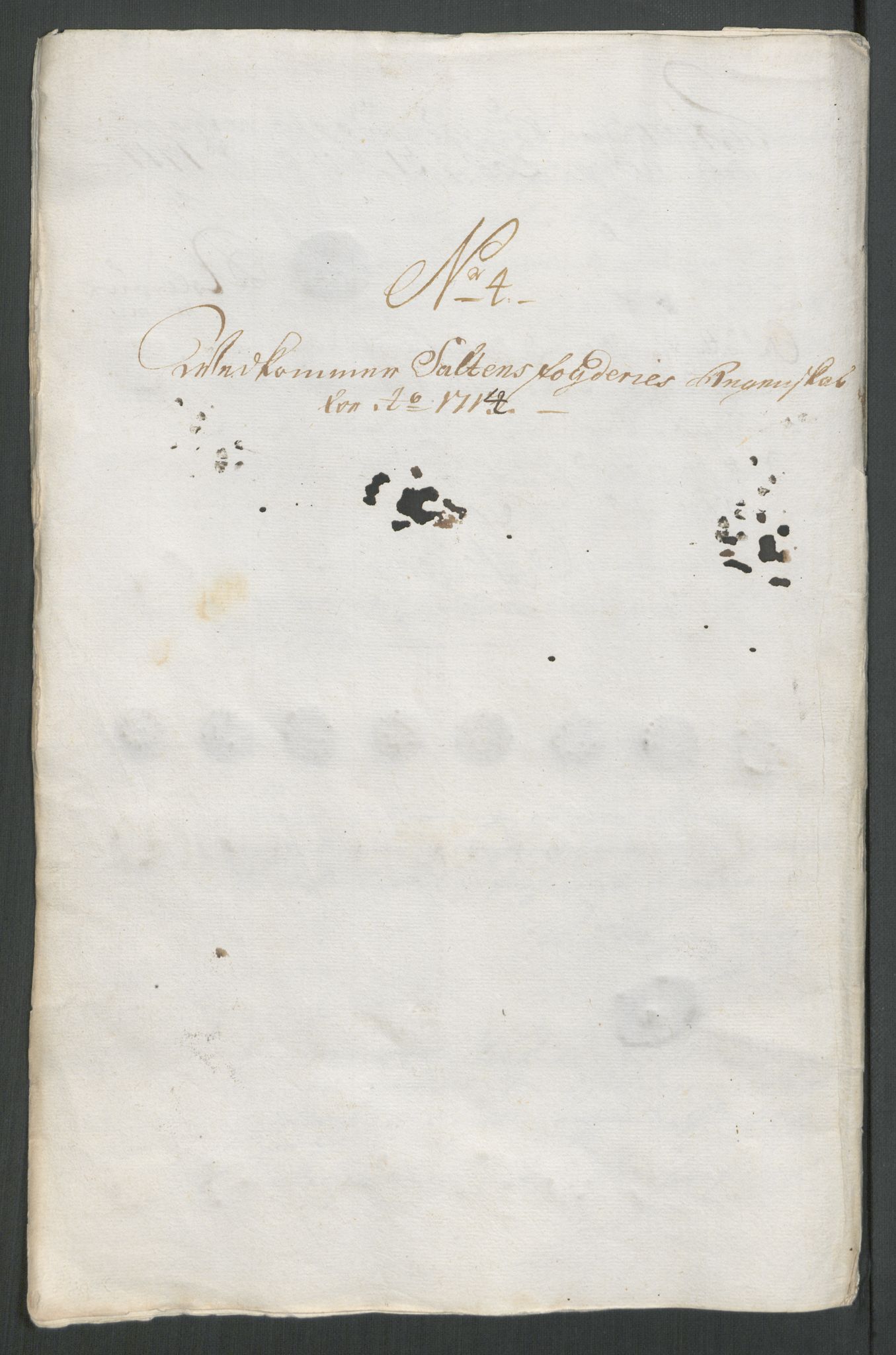 Rentekammeret inntil 1814, Reviderte regnskaper, Fogderegnskap, RA/EA-4092/R66/L4584: Fogderegnskap Salten, 1714, p. 86