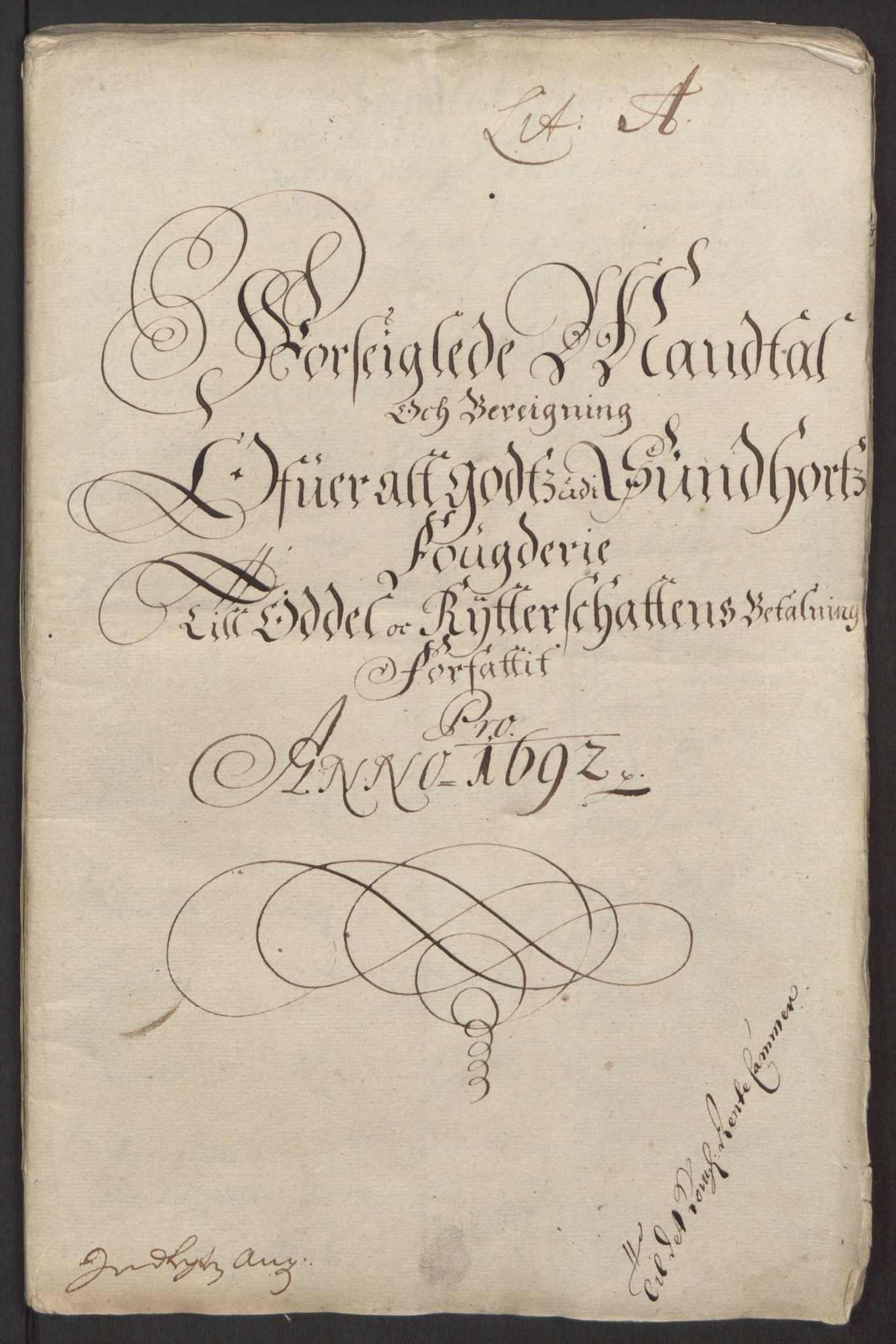 Rentekammeret inntil 1814, Reviderte regnskaper, Fogderegnskap, RA/EA-4092/R48/L2973: Fogderegnskap Sunnhordland og Hardanger, 1691-1692, p. 328