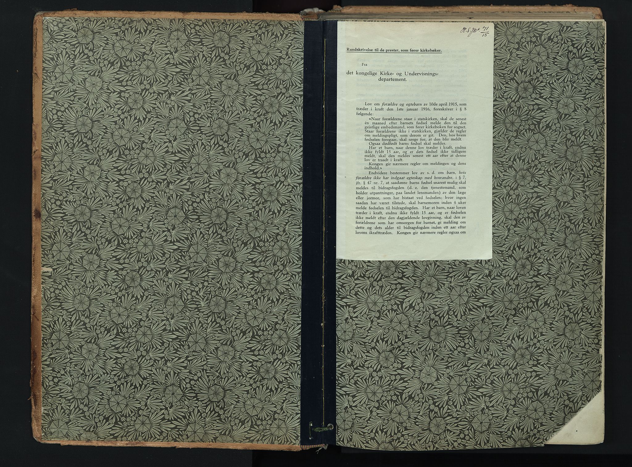 Hof kirkebøker, SAKO/A-64/F/Fa/L0008: Parish register (official) no. I 8, 1902-1921