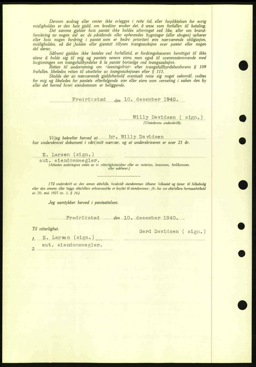 Moss sorenskriveri, SAO/A-10168: Mortgage book no. B10, 1940-1941, Diary no: : 577/1941