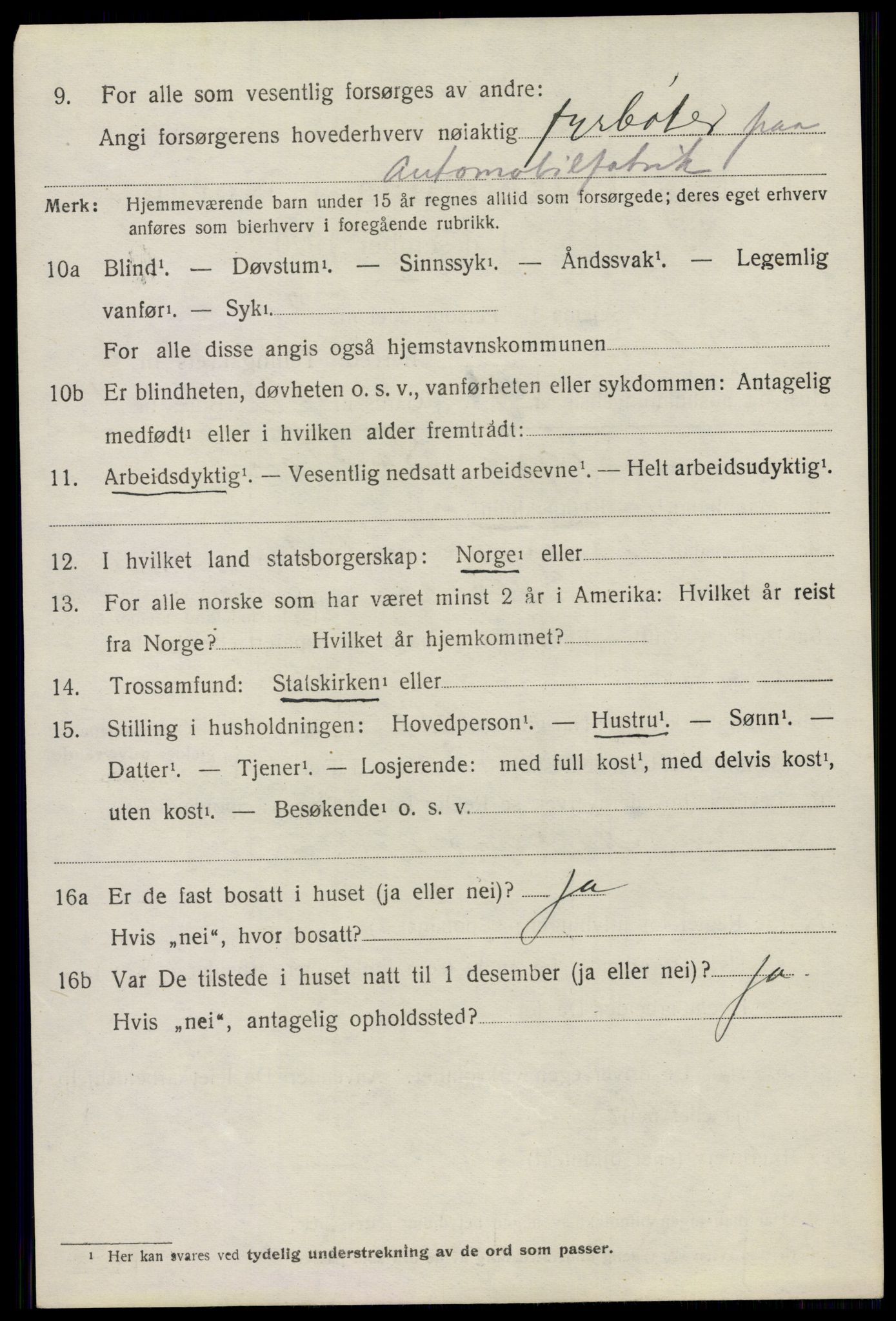 SAO, 1920 census for Moss land district, 1920, p. 6820