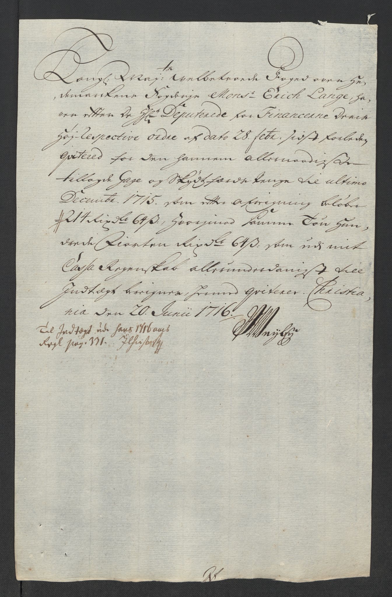 Rentekammeret inntil 1814, Reviderte regnskaper, Fogderegnskap, AV/RA-EA-4092/R16/L1055: Fogderegnskap Hedmark, 1716, p. 373