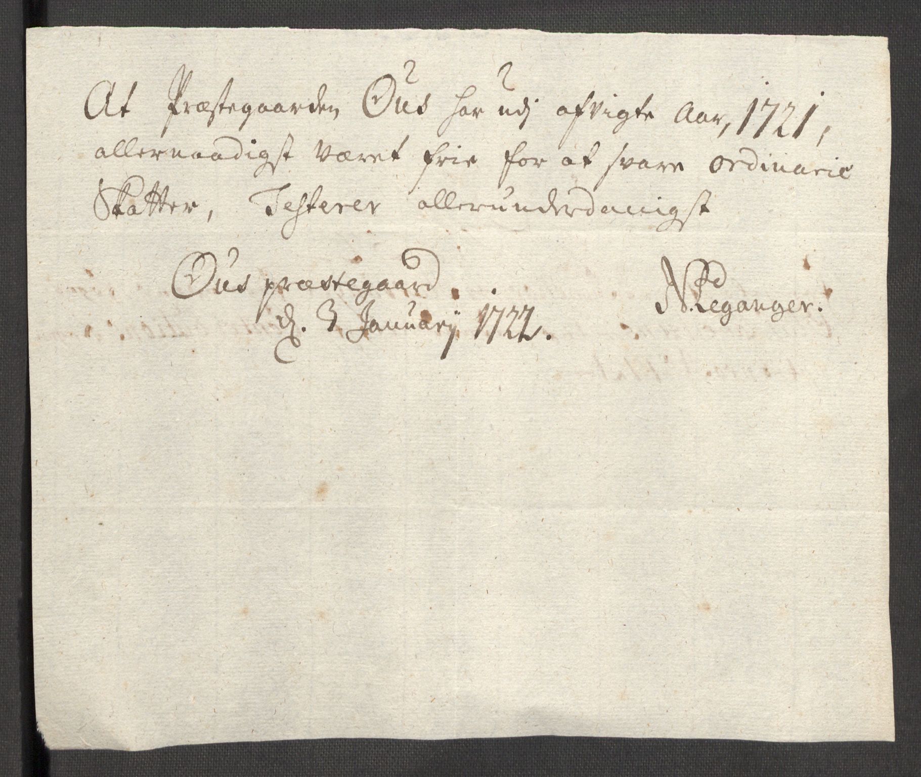 Rentekammeret inntil 1814, Reviderte regnskaper, Fogderegnskap, AV/RA-EA-4092/R48/L3000: Fogderegnskap Sunnhordland og Hardanger, 1721, p. 319