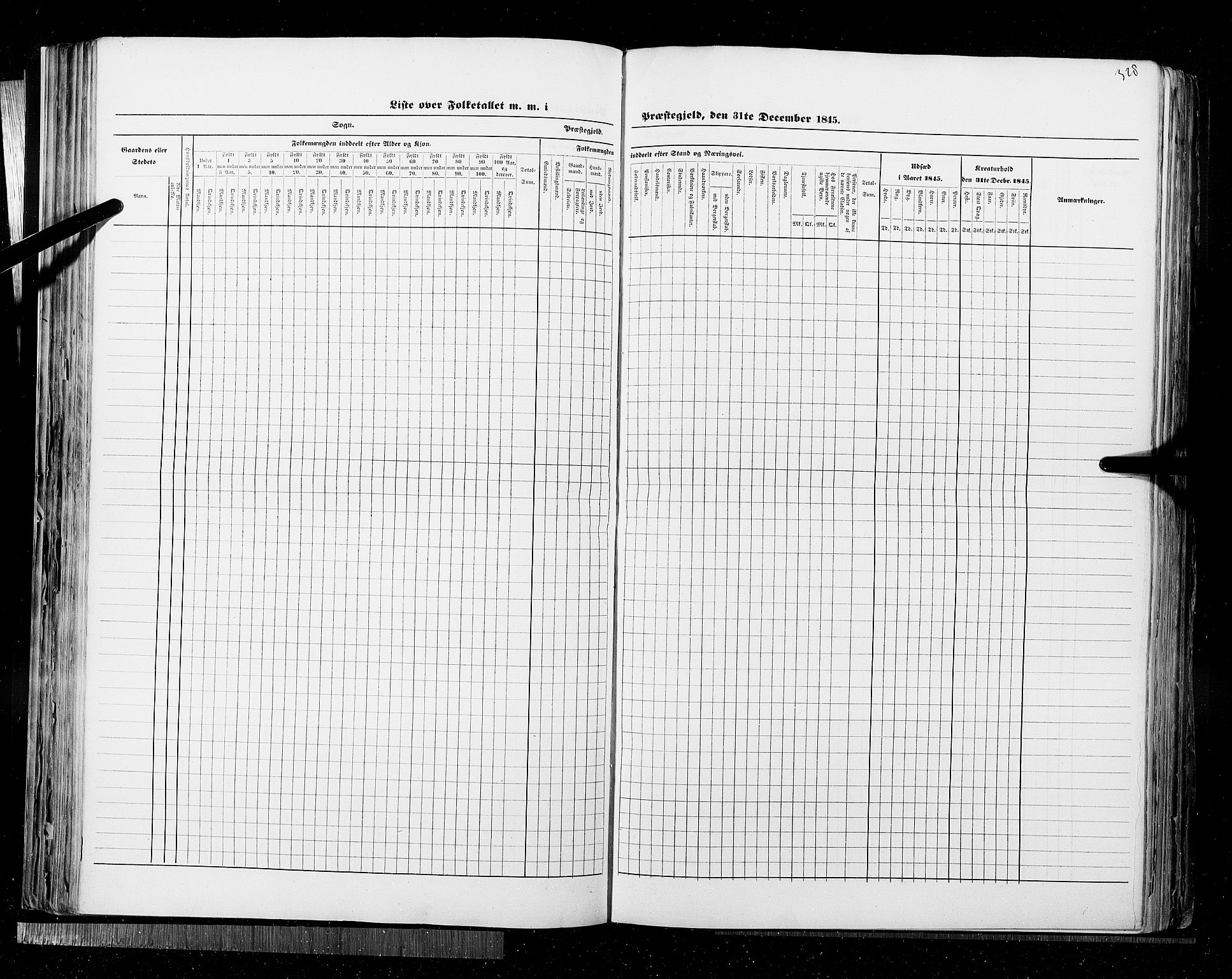 RA, Census 1845, vol. 9B: Nordland amt, 1845, p. 328