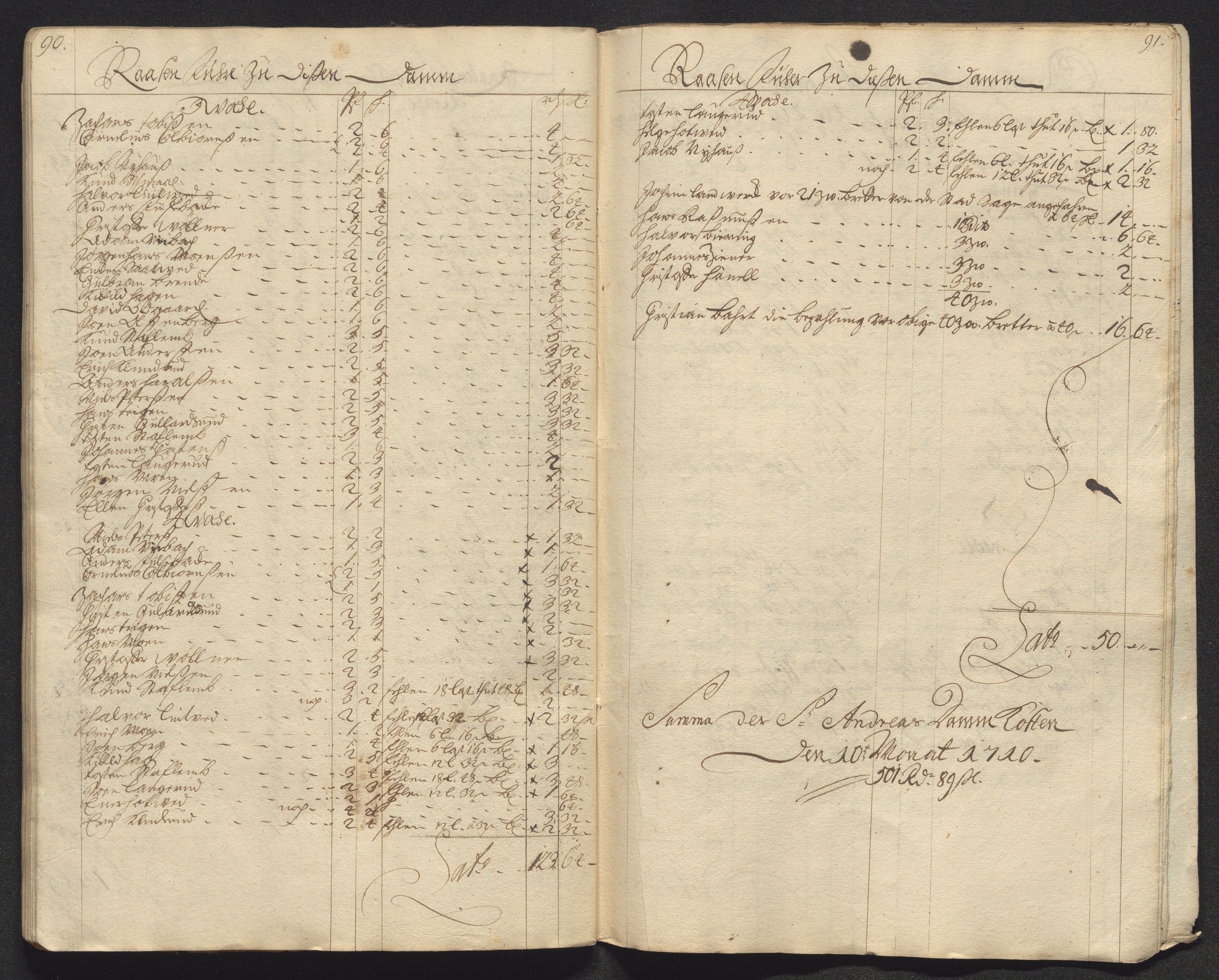 Kongsberg Sølvverk 1623-1816, AV/SAKO-EA-3135/001/D/Dc/Dcd/L0099: Utgiftsregnskap for gruver m.m., 1710, p. 478