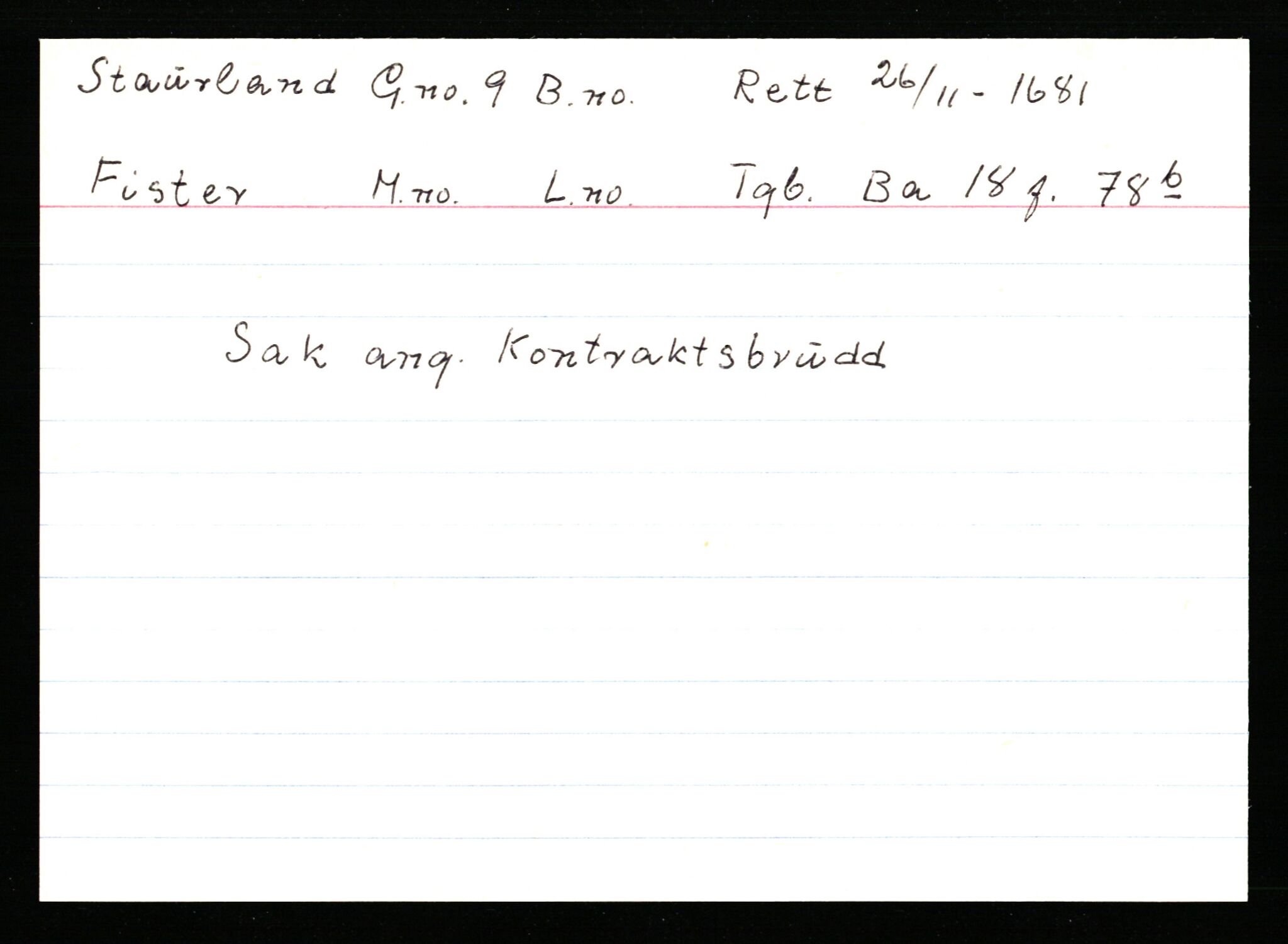 Statsarkivet i Stavanger, AV/SAST-A-101971/03/Y/Ym/L0054: Åstedskort sortert etter gårdsnavn: Soleim - Stavneim, 1600-1950, p. 495