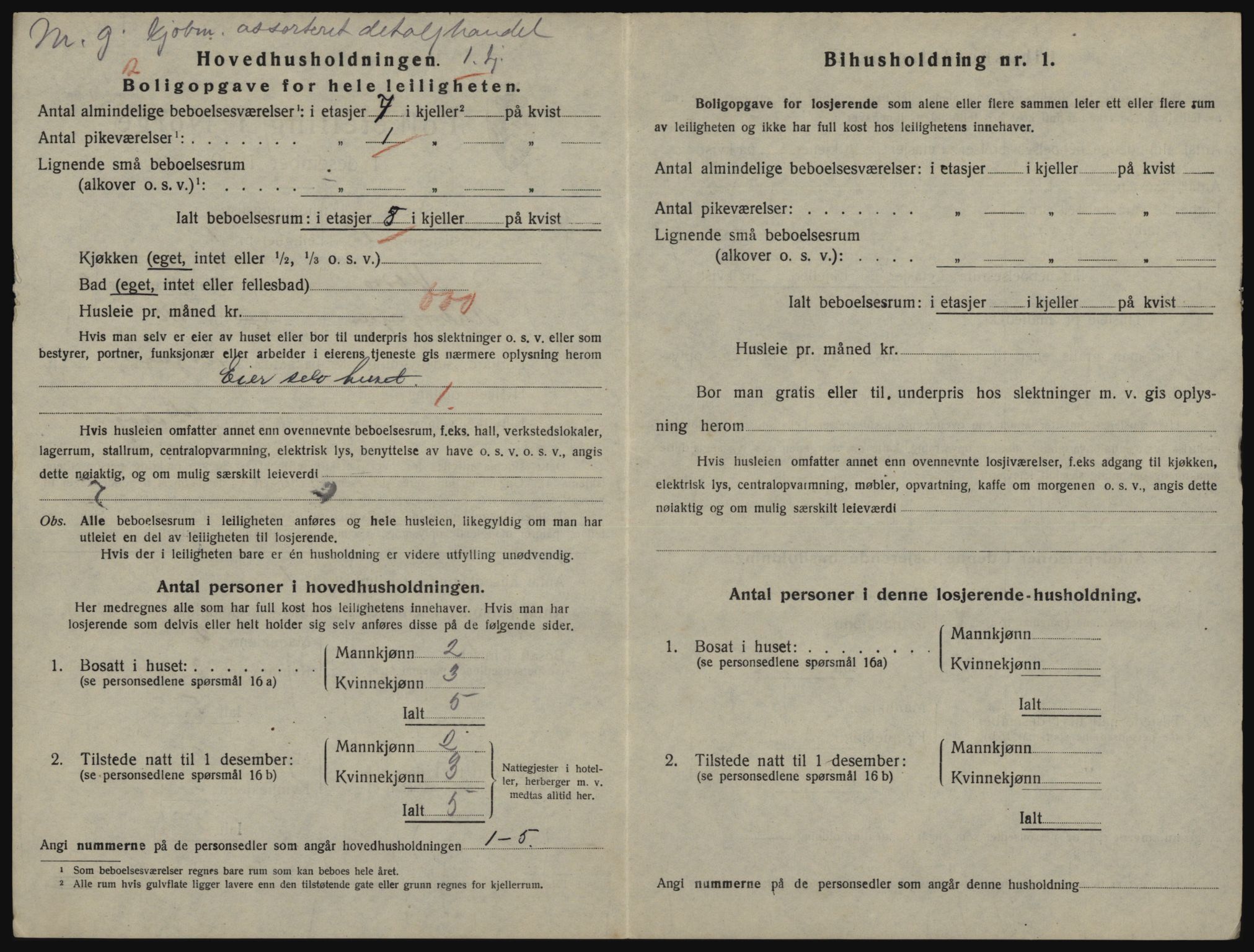 SATØ, 1920 census for Vadsø, 1920, p. 1183