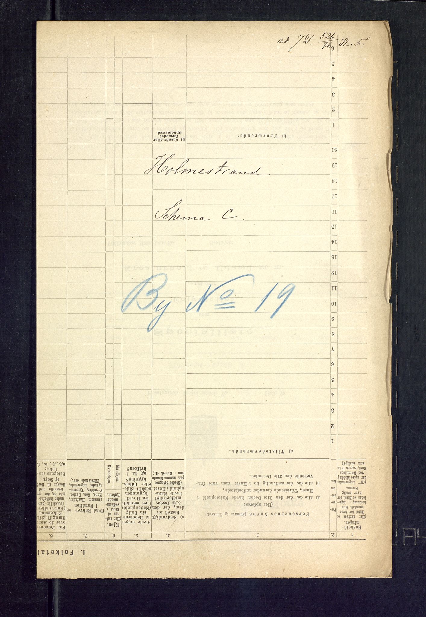 SAKO, 1875 census for 0702P Holmestrand, 1875, p. 8