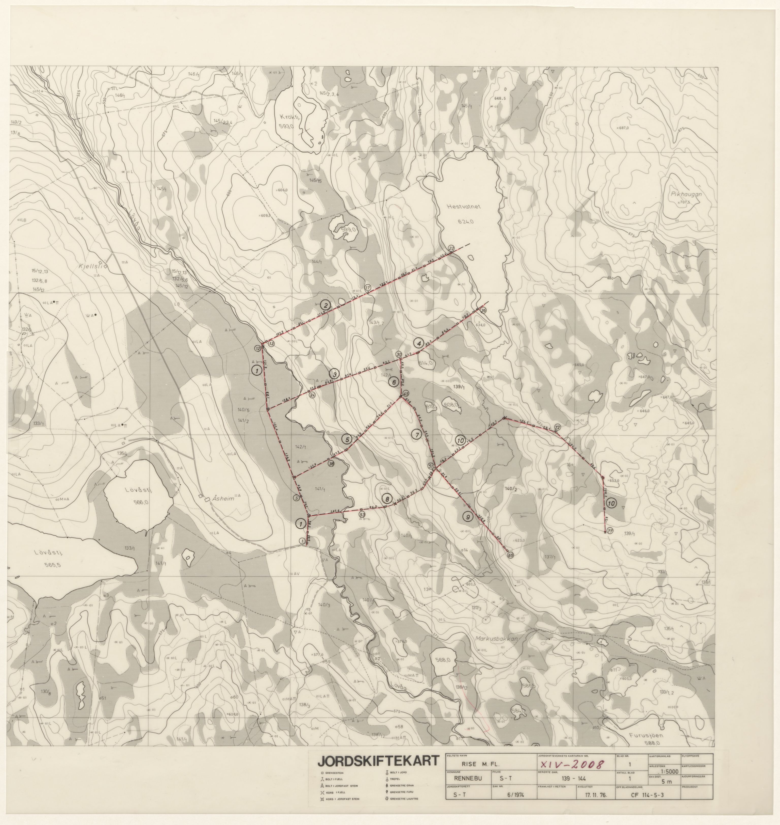 Jordskifteverkets kartarkiv, AV/RA-S-3929/T, 1859-1988, p. 3168