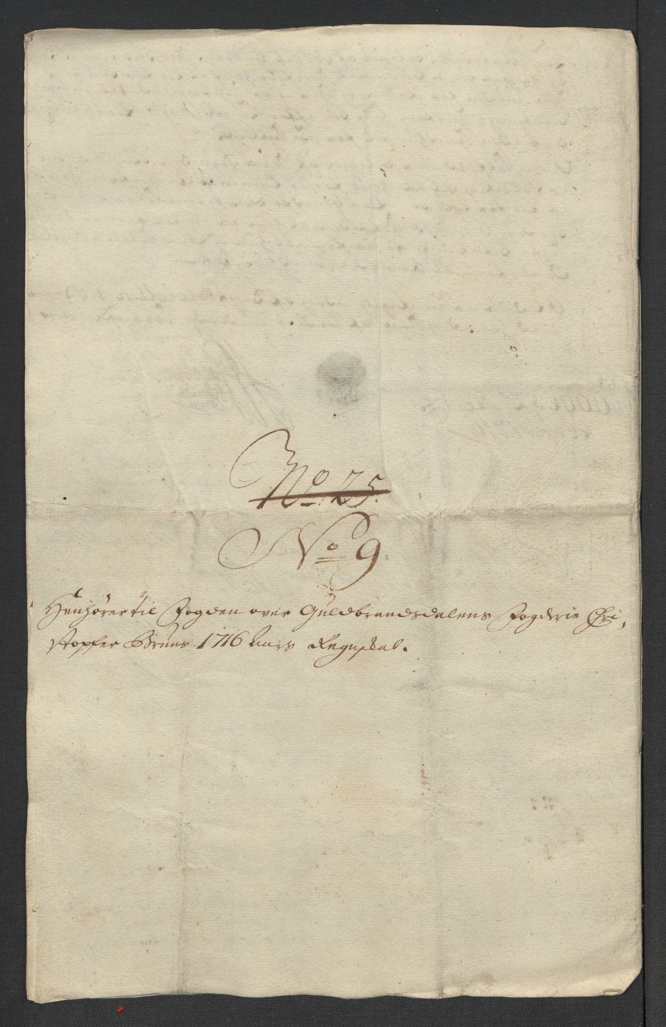 Rentekammeret inntil 1814, Reviderte regnskaper, Fogderegnskap, RA/EA-4092/R17/L1186: Fogderegnskap Gudbrandsdal, 1716, p. 145