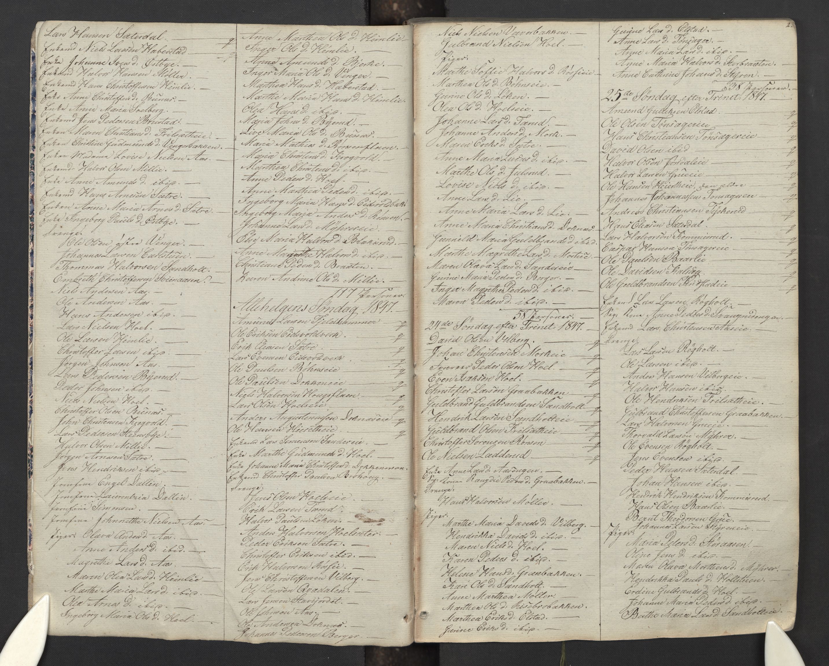 Eidsvoll prestekontor Kirkebøker, AV/SAO-A-10888/M/Ma/L0003: Communicants register no. I 3, 1847-1853, p. 2