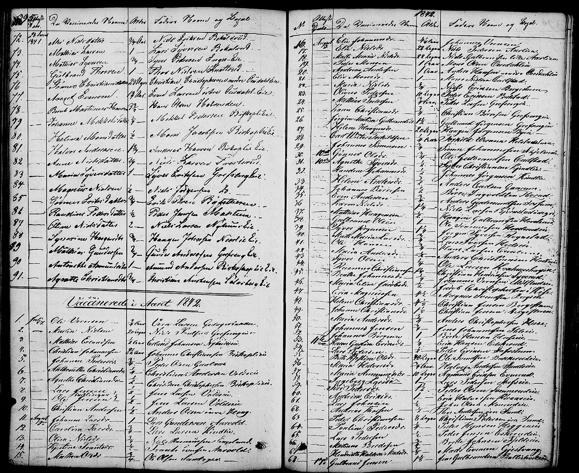 Nes prestekontor, Hedmark, SAH/PREST-020/K/Ka/L0003: Parish register (official) no. 3, 1827-1851, p. 395