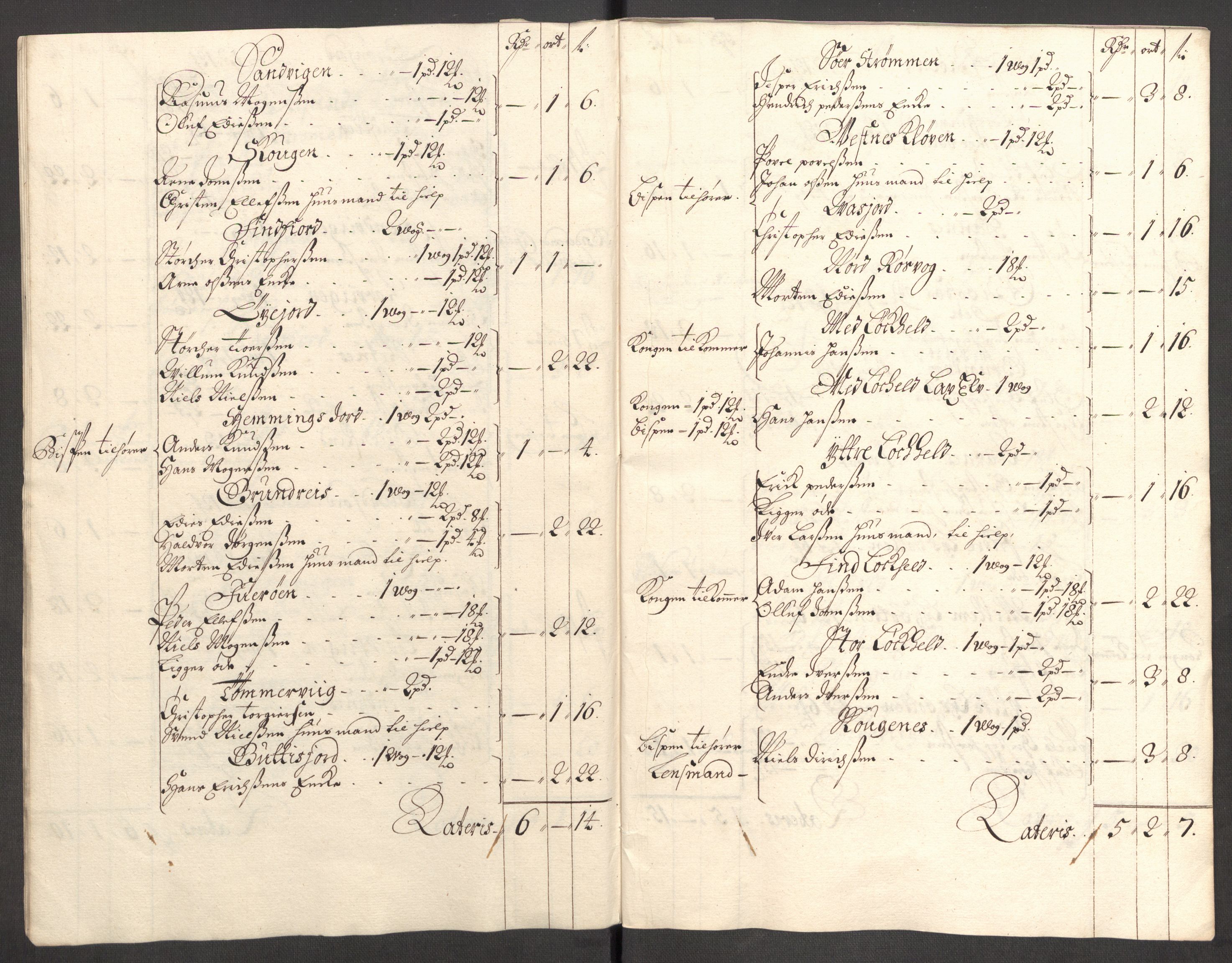 Rentekammeret inntil 1814, Reviderte regnskaper, Fogderegnskap, AV/RA-EA-4092/R68/L4754: Fogderegnskap Senja og Troms, 1697-1699, p. 12