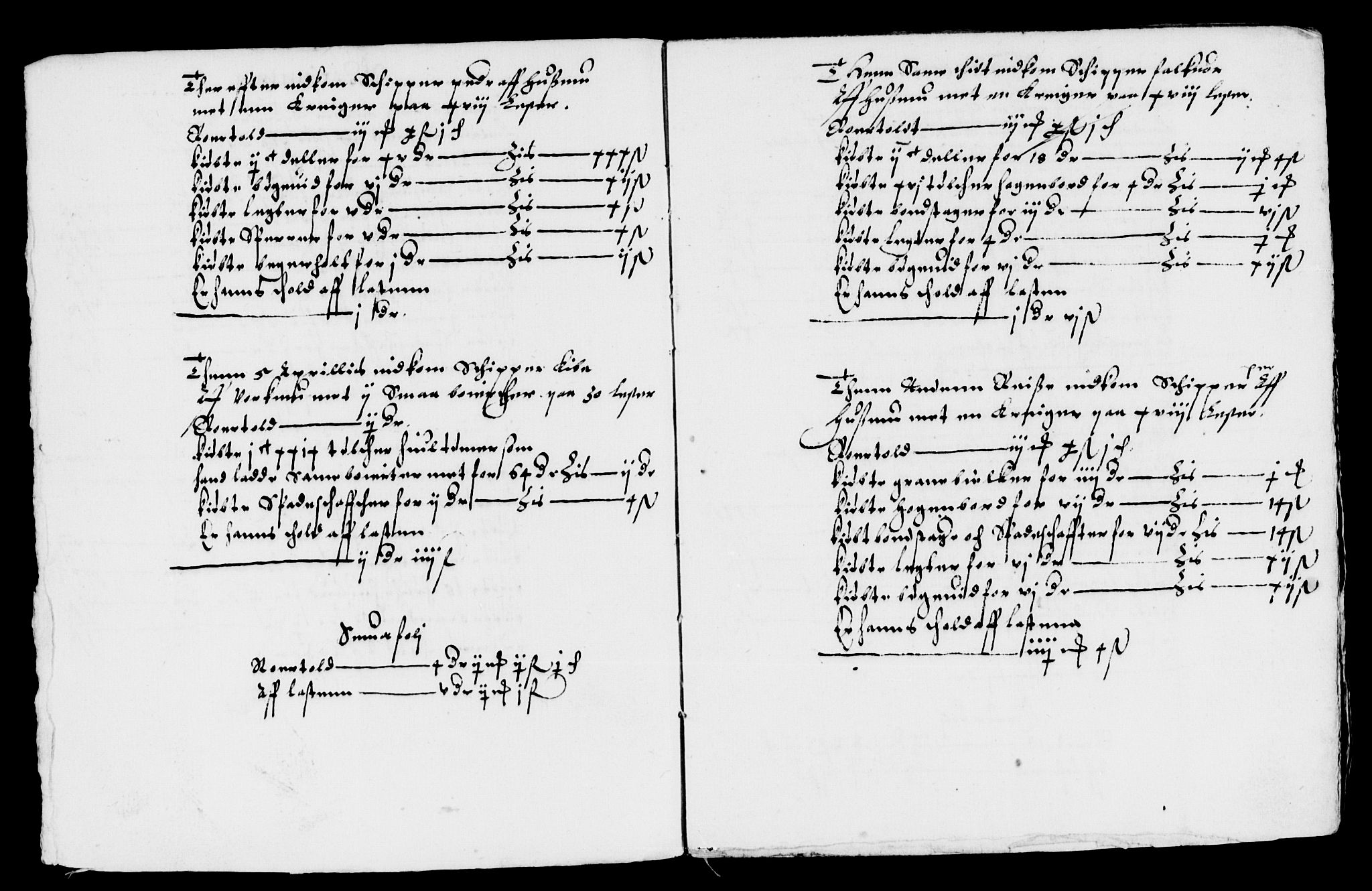 Rentekammeret inntil 1814, Reviderte regnskaper, Lensregnskaper, AV/RA-EA-5023/R/Rb/Rbo/L0001: Tønsberg len, 1584-1612