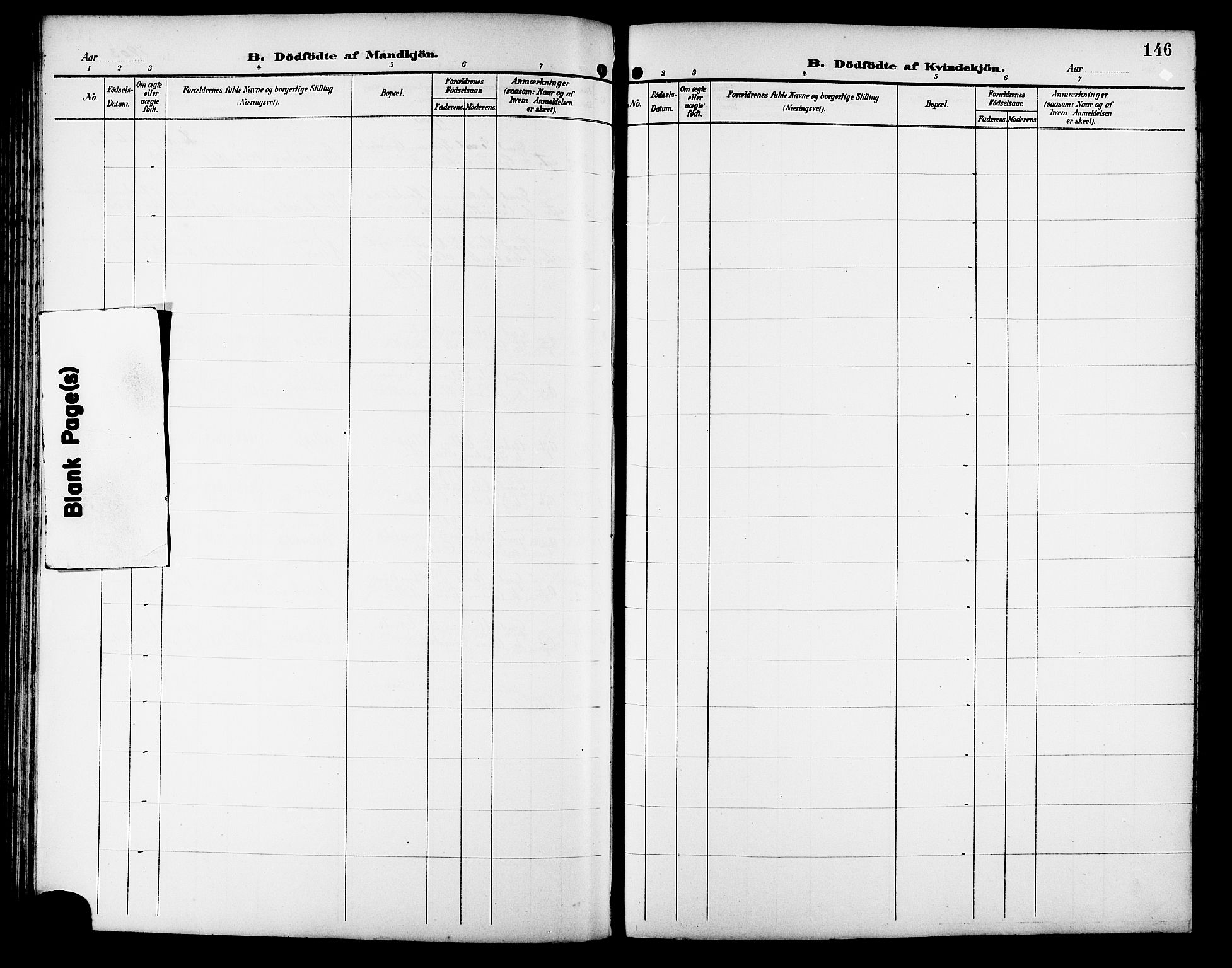 Ministerialprotokoller, klokkerbøker og fødselsregistre - Møre og Romsdal, SAT/A-1454/511/L0159: Parish register (copy) no. 511C05, 1902-1920, p. 146