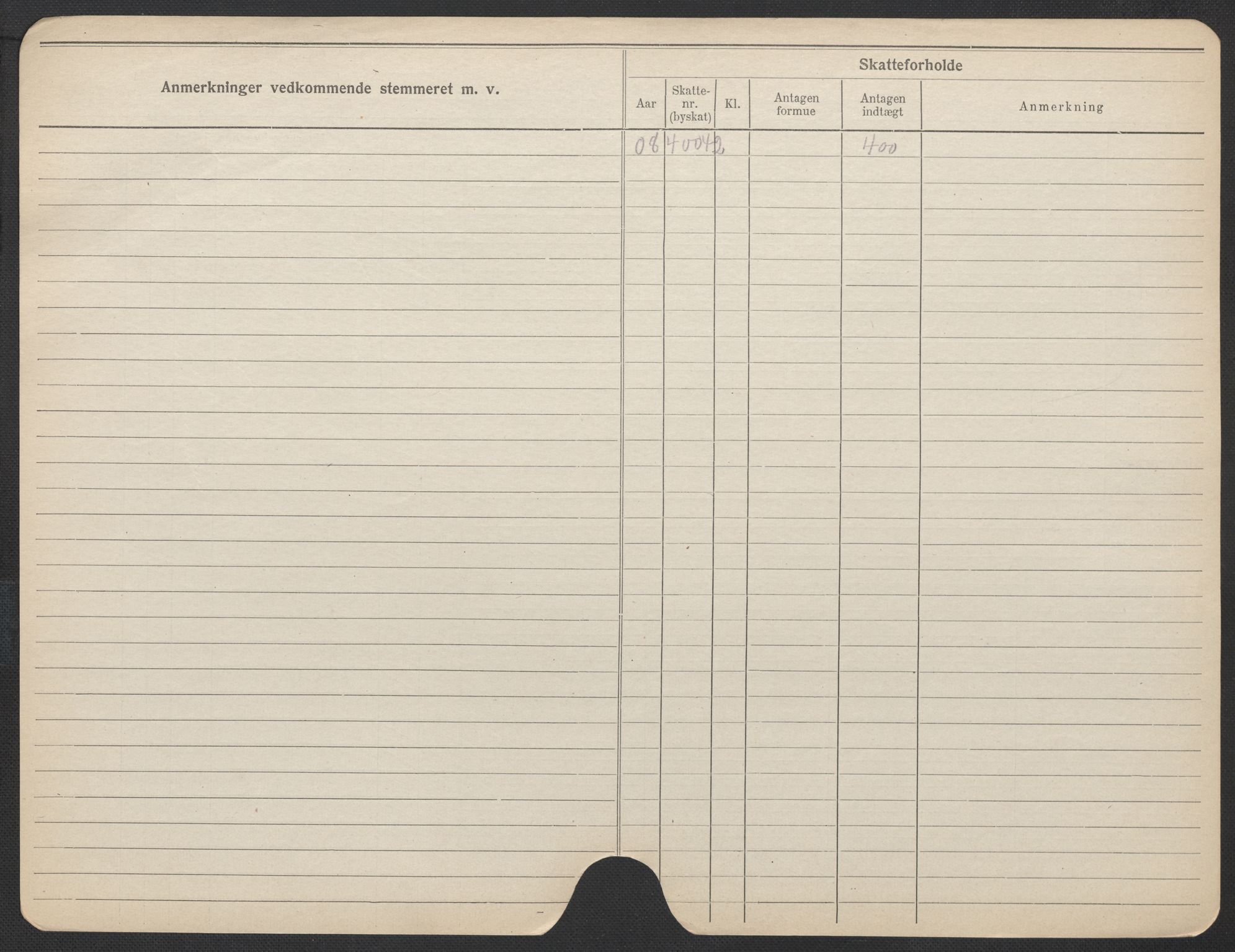 Oslo folkeregister, Registerkort, AV/SAO-A-11715/F/Fa/Fac/L0017: Kvinner, 1906-1914, p. 728b