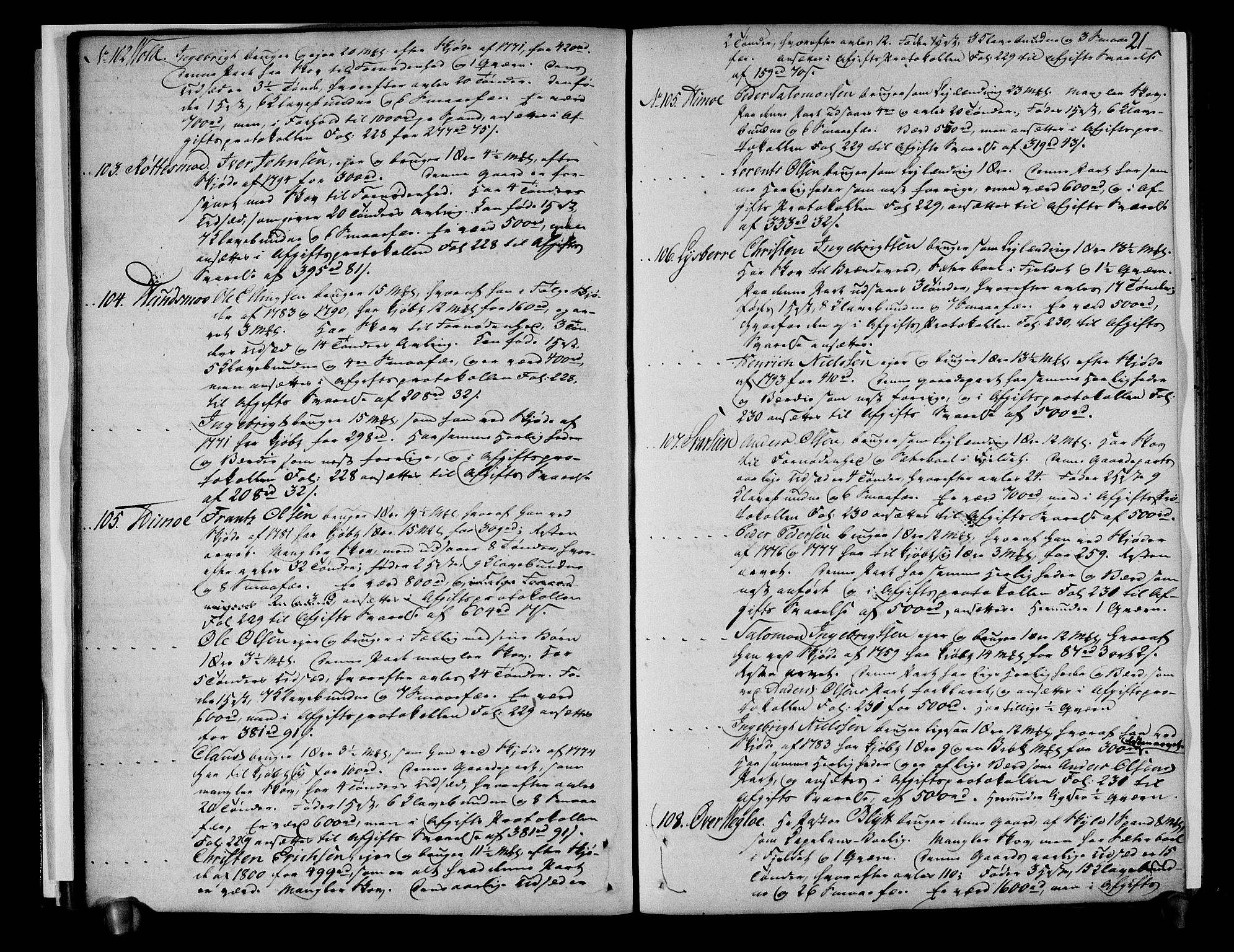 Rentekammeret inntil 1814, Realistisk ordnet avdeling, AV/RA-EA-4070/N/Ne/Nea/L0153: Namdalen fogderi. Deliberasjonsprotokoll, 1803, p. 22