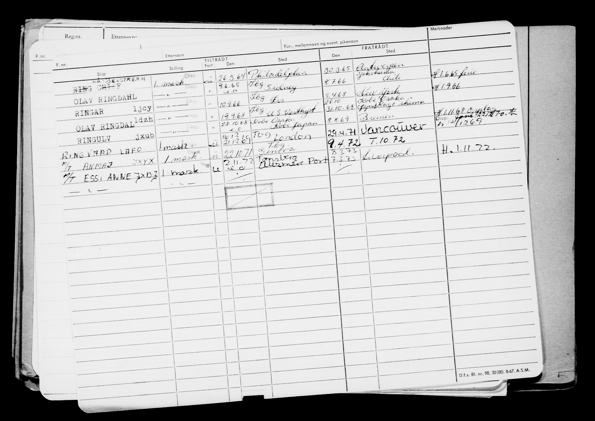 Direktoratet for sjømenn, AV/RA-S-3545/G/Gb/L0122: Hovedkort, 1914, p. 679