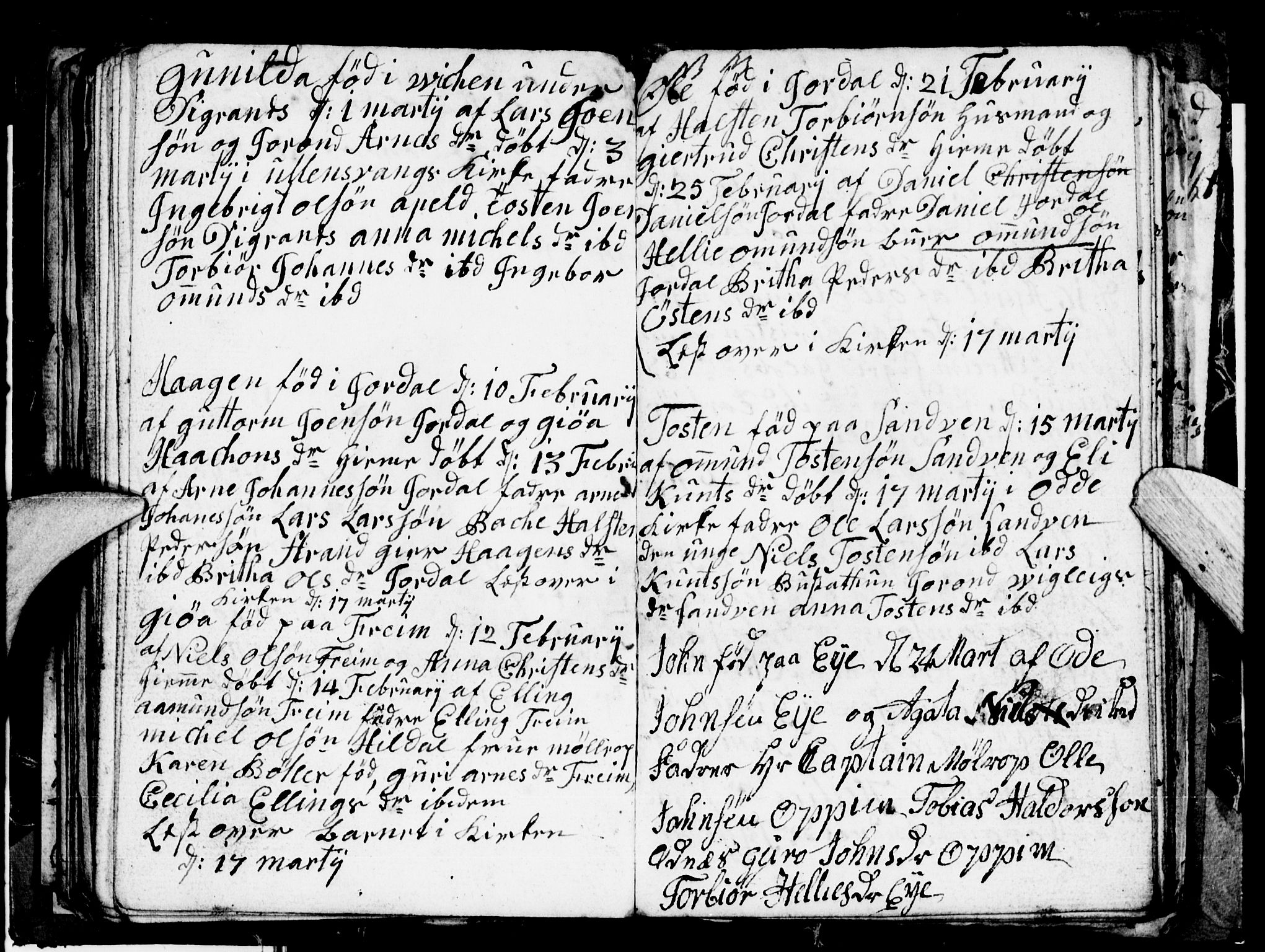 Odda Sokneprestembete, AV/SAB-A-77201/H/Hab: Parish register (copy) no. A 3, 1792-1797, p. 74