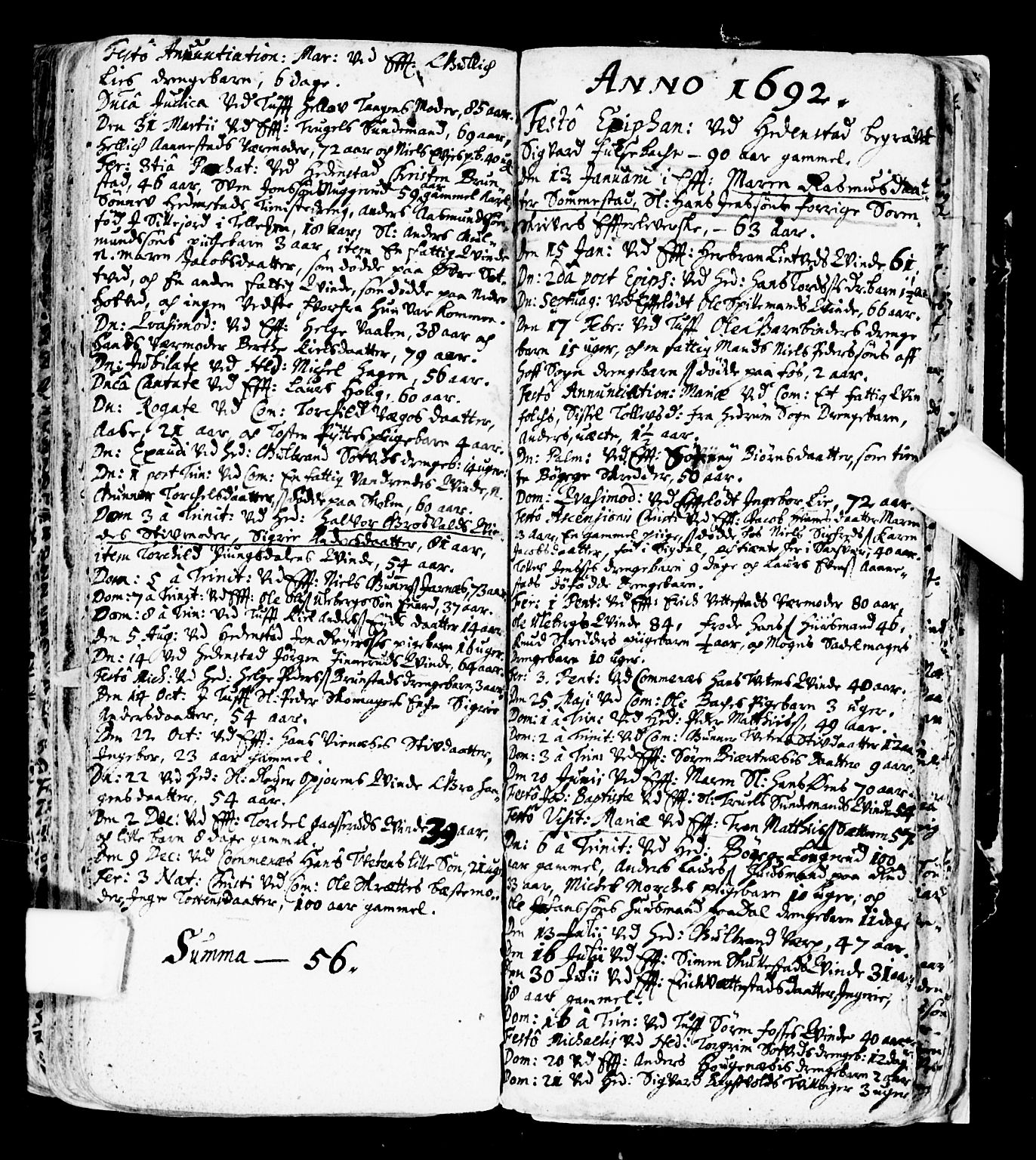 Sandsvær kirkebøker, SAKO/A-244/F/Fa/L0001: Parish register (official) no. I 1, 1665-1725, p. 202