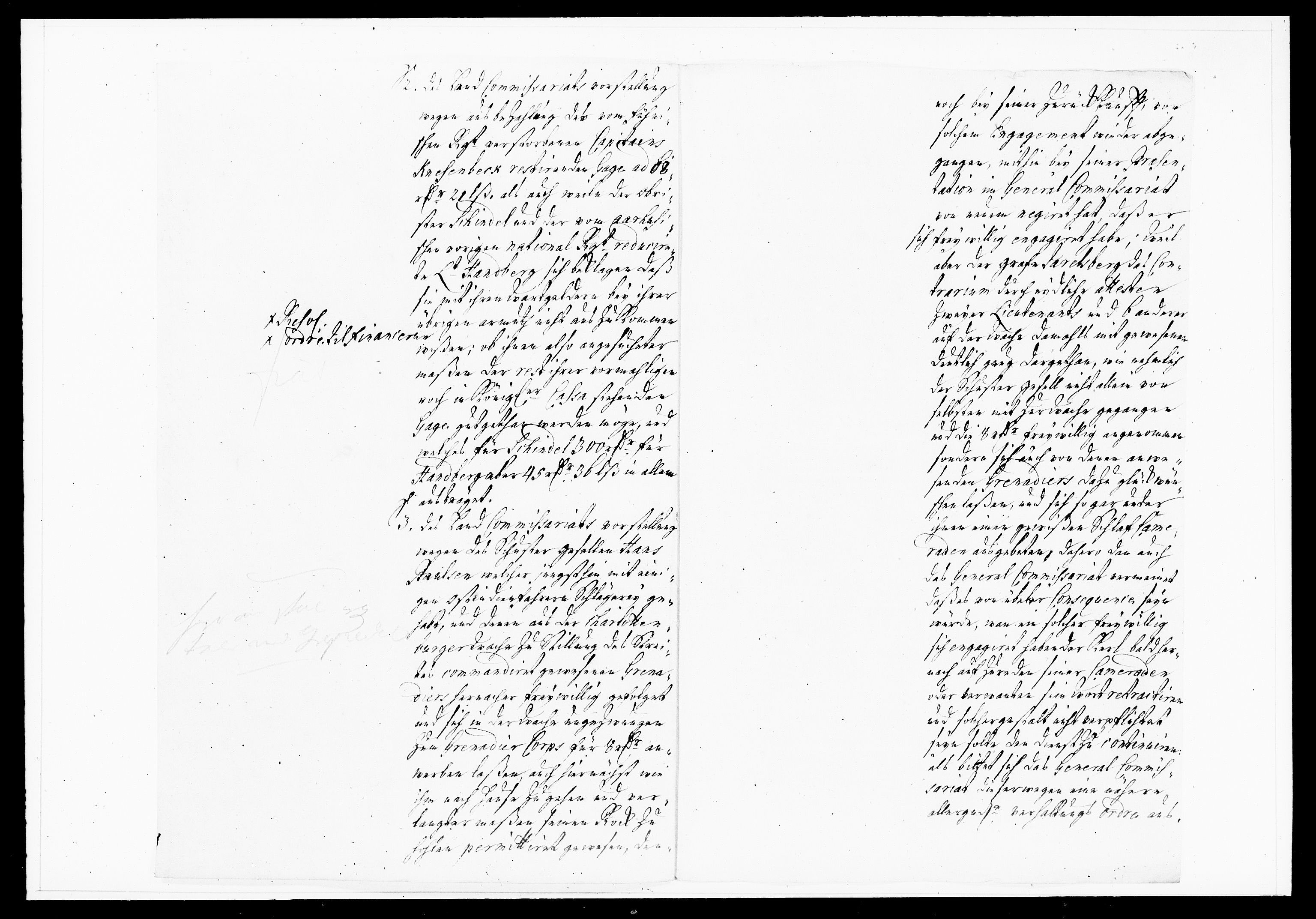 Krigskollegiet, Krigskancelliet, DRA/A-0006/-/1114-1121: Refererede sager, 1734, p. 338