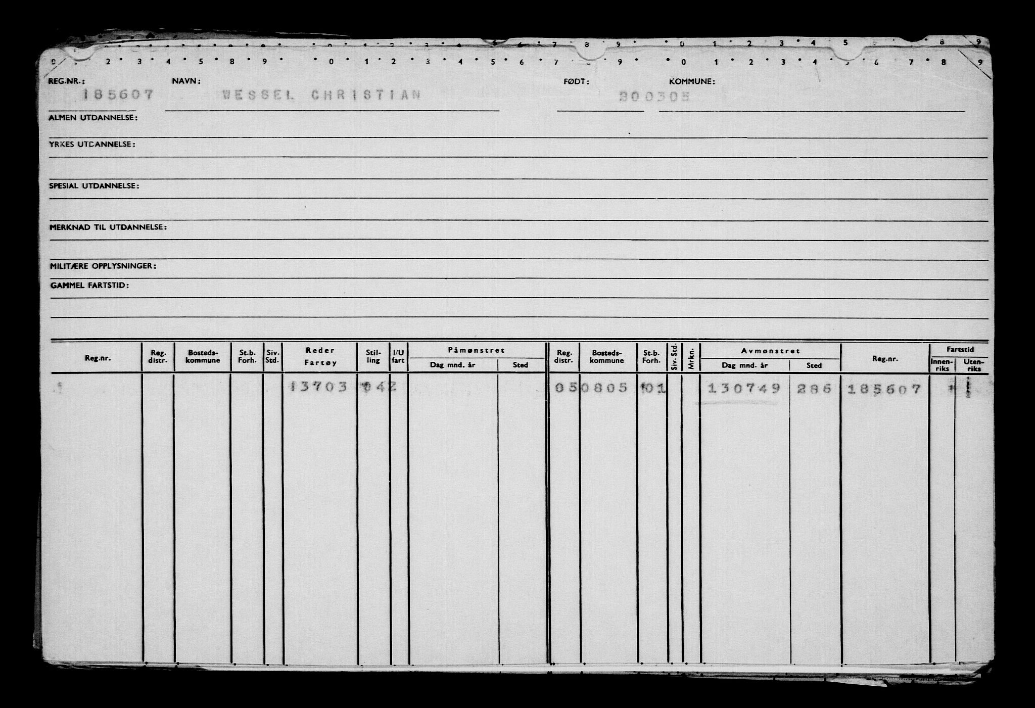 Direktoratet for sjømenn, AV/RA-S-3545/G/Gb/L0058: Hovedkort, 1905, p. 218