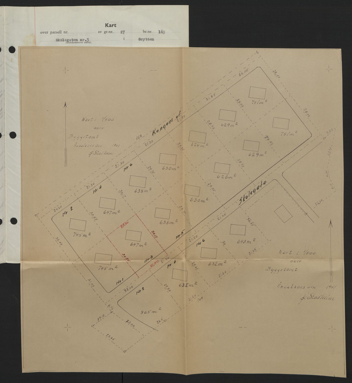 Romsdal sorenskriveri, AV/SAT-A-4149/1/2/2C: Mortgage book no. A10, 1941-1941, Diary no: : 1573/1941