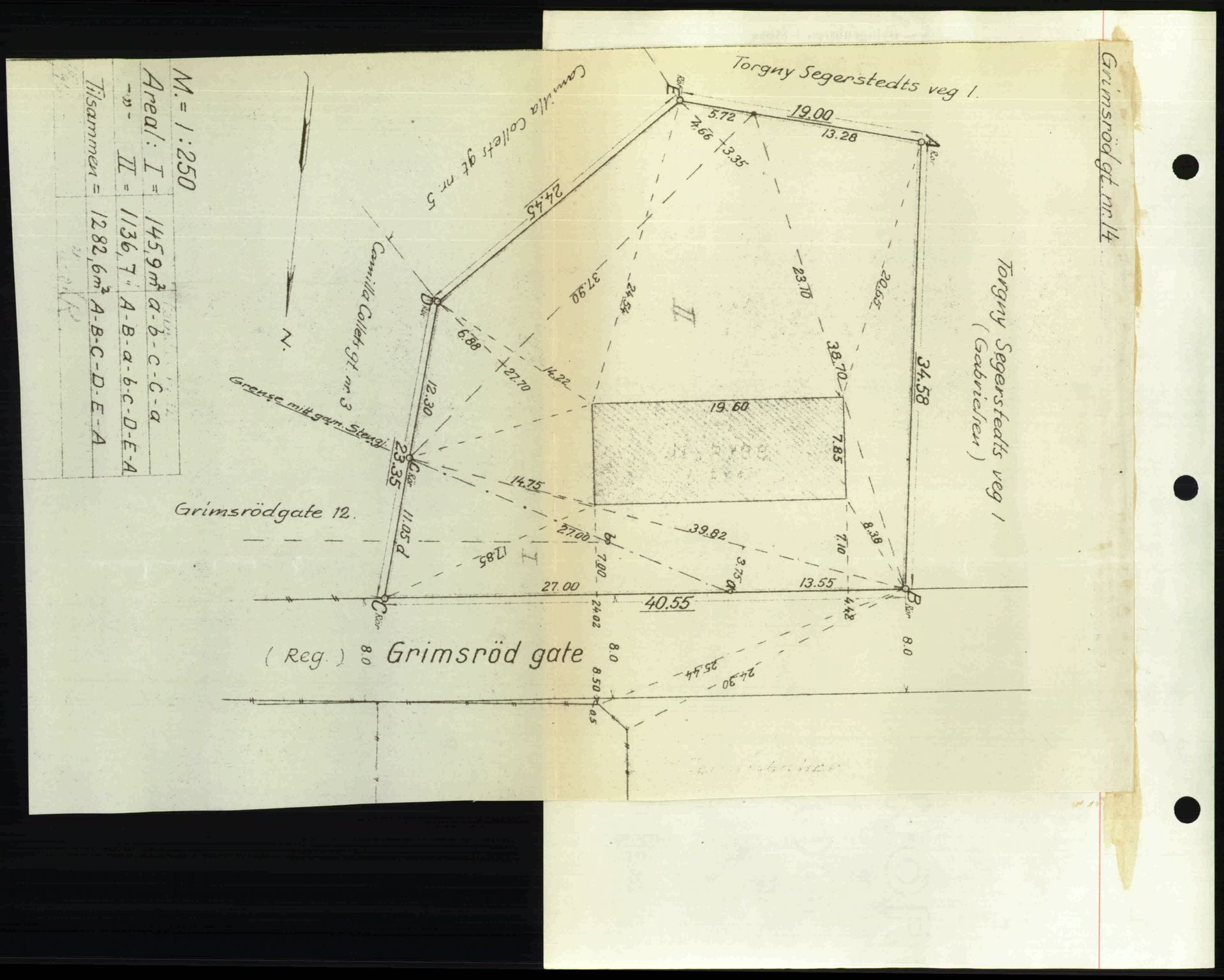 Moss sorenskriveri, AV/SAO-A-10168: Mortgage book no. A25, 1950-1950, Diary no: : 981/1950