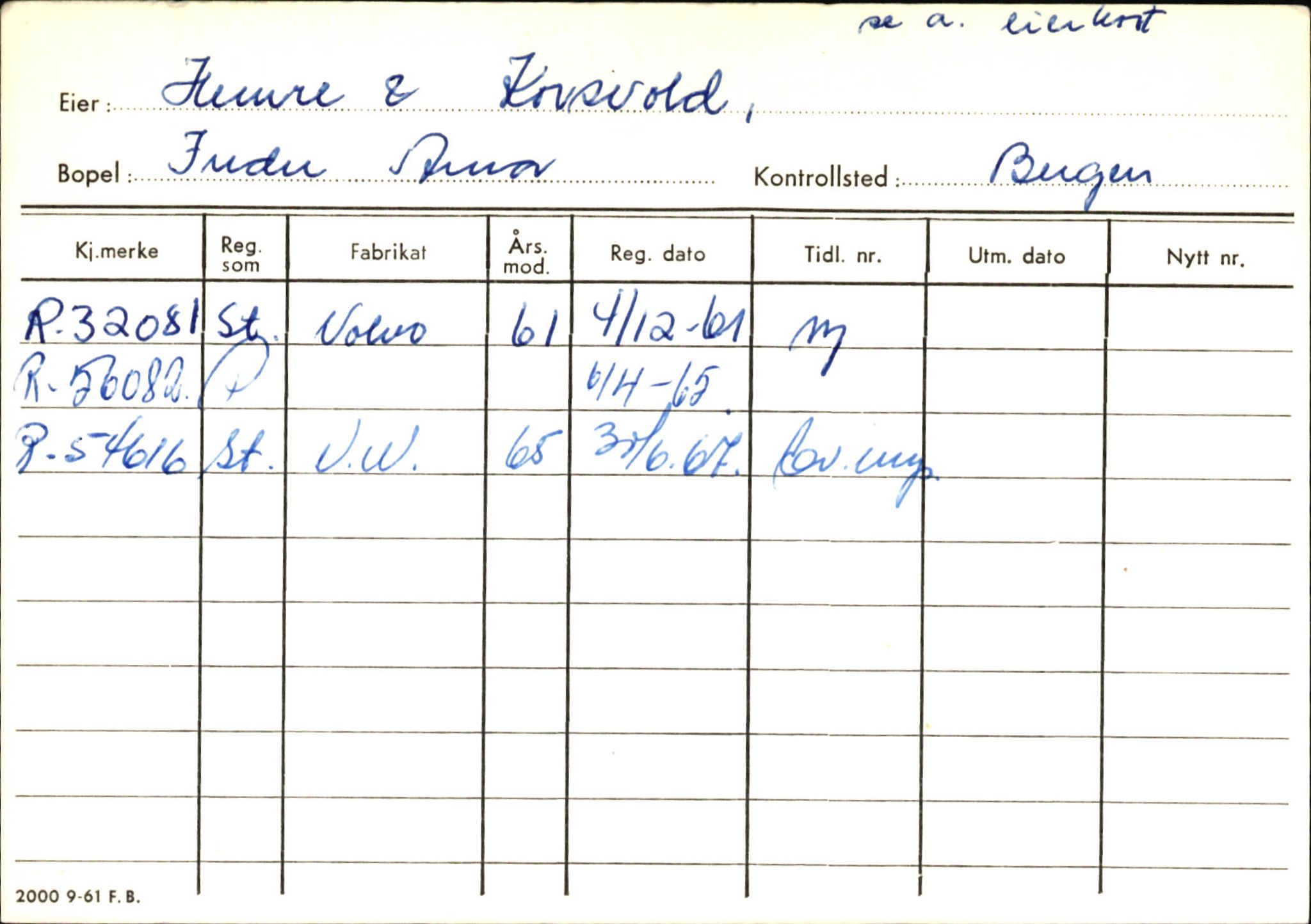 Statens vegvesen, Hordaland vegkontor, AV/SAB-A-5201/2/Ha/L0022: R-eierkort H, 1920-1971, p. 52