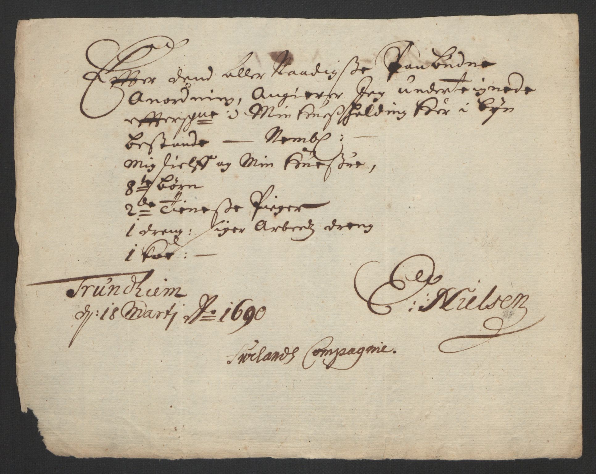 Rentekammeret inntil 1814, Reviderte regnskaper, Byregnskaper, AV/RA-EA-4066/R/Rs/L0505: [S2] Kontribusjonsregnskap, 1686-1691, p. 428