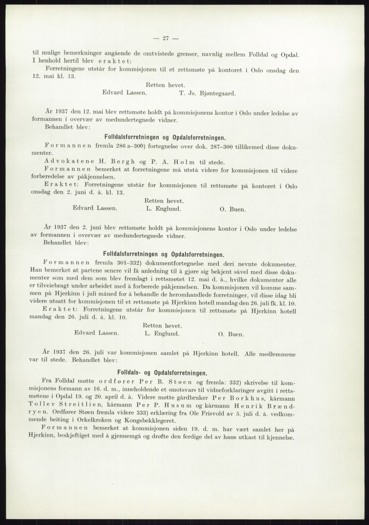 Høyfjellskommisjonen, AV/RA-S-1546/X/Xa/L0001: Nr. 1-33, 1909-1953, p. 3631