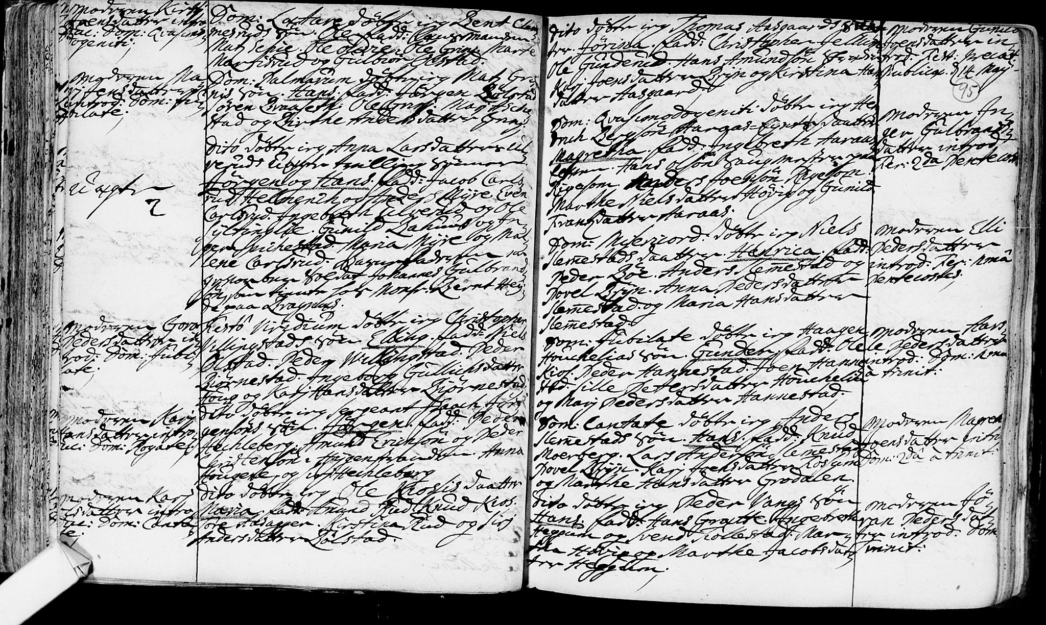 Røyken kirkebøker, AV/SAKO-A-241/F/Fa/L0002: Parish register (official) no. 2, 1731-1782, p. 95