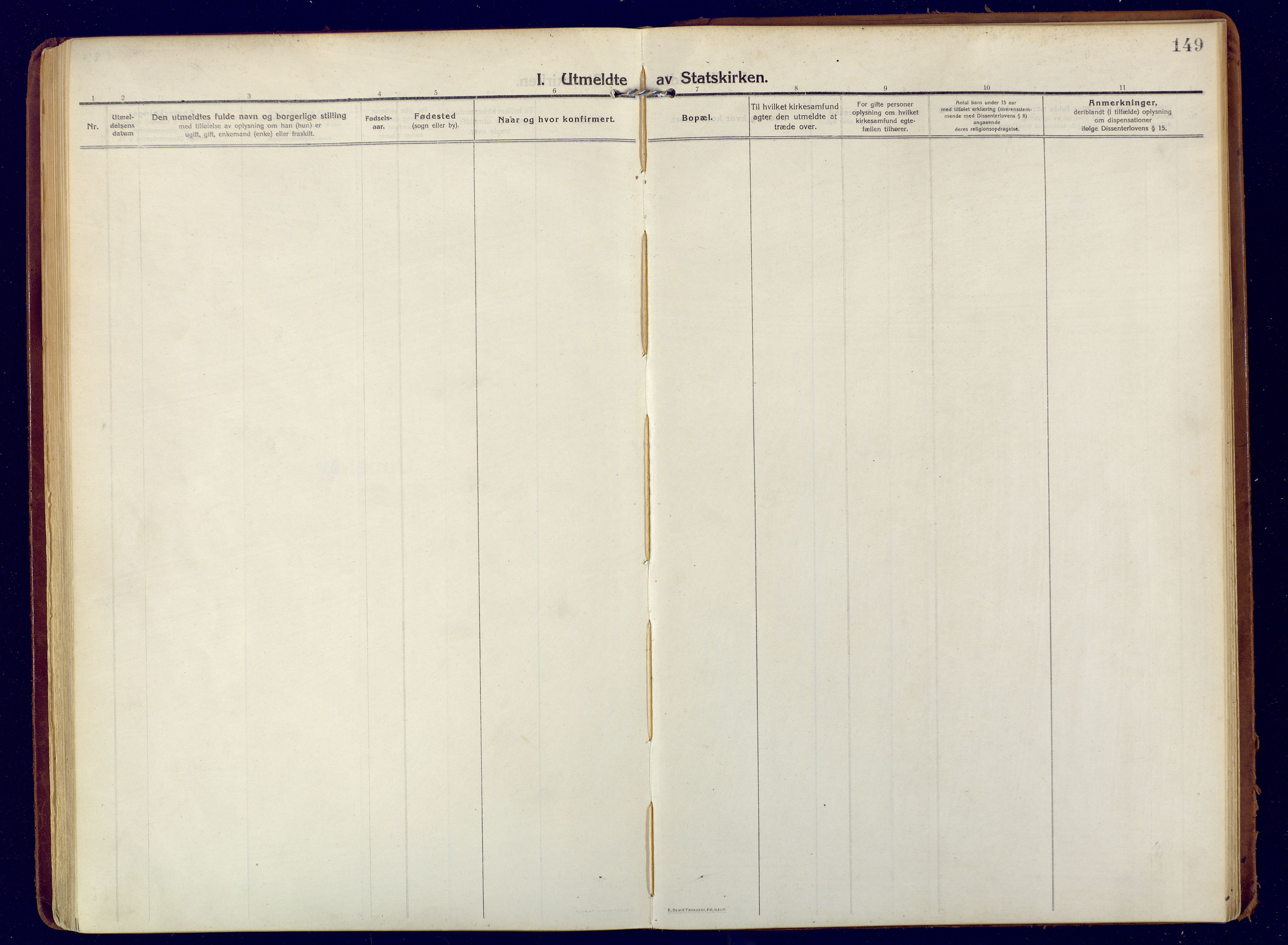 Berg sokneprestkontor, SATØ/S-1318/G/Ga/Gaa: Parish register (official) no. 9, 1916-1928, p. 149