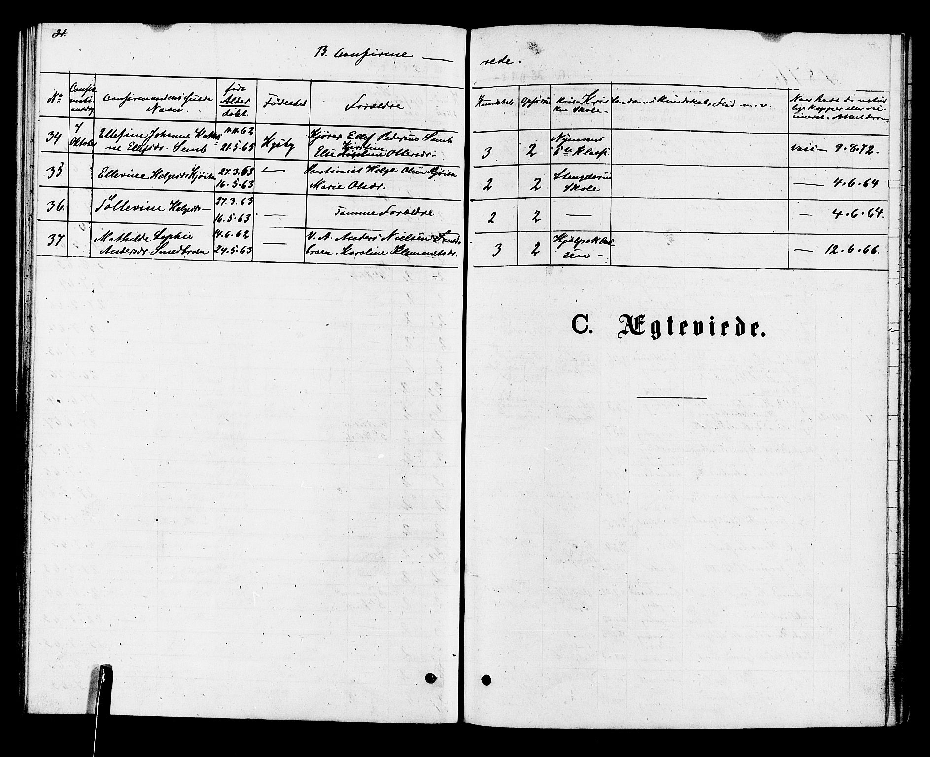 Kongsberg kirkebøker, AV/SAKO-A-22/F/Fa/L0011: Parish register (official) no. I 11, 1876-1877, p. 31