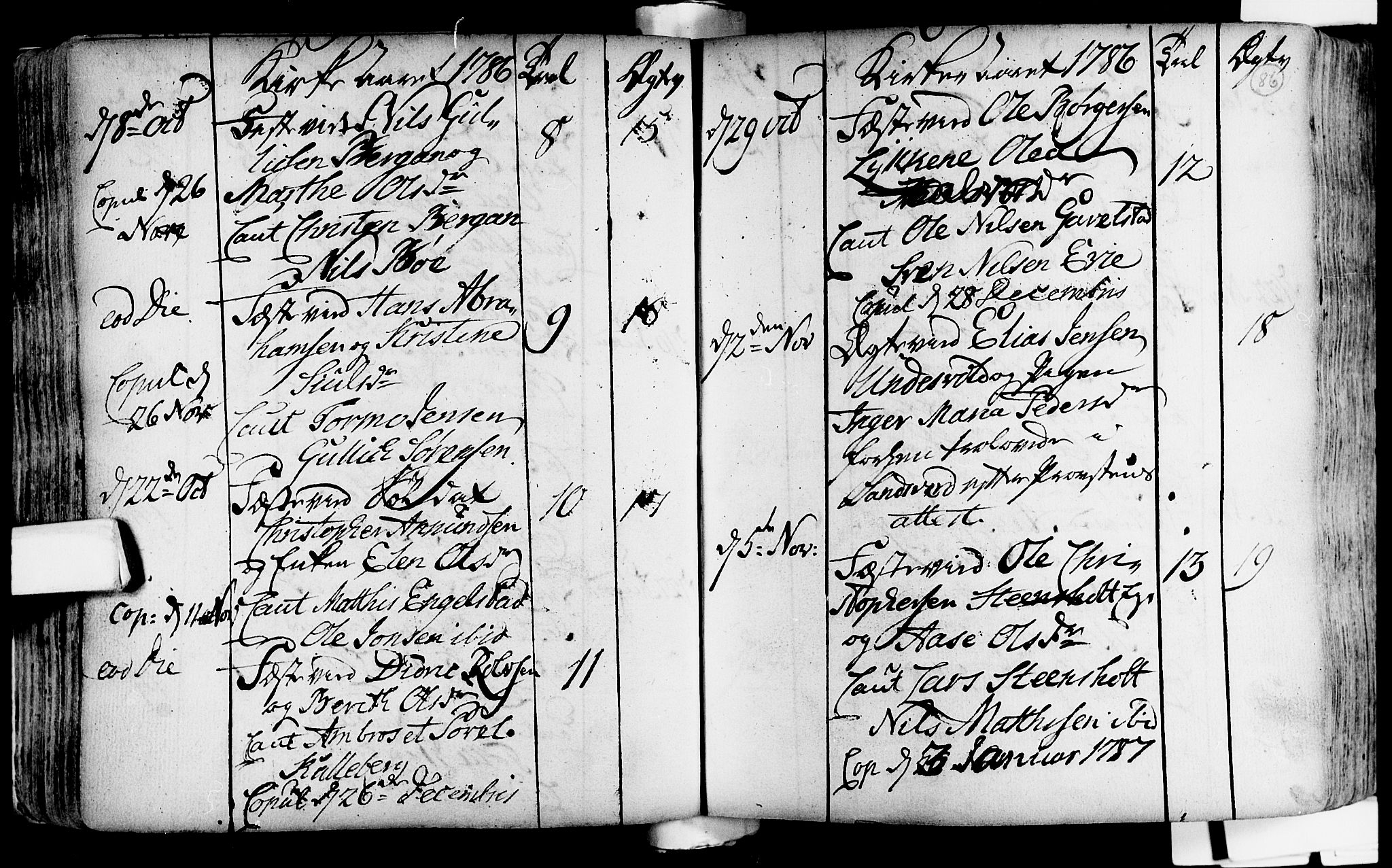 Lardal kirkebøker, AV/SAKO-A-350/F/Fa/L0004: Parish register (official) no. i 4, 1733-1815, p. 86