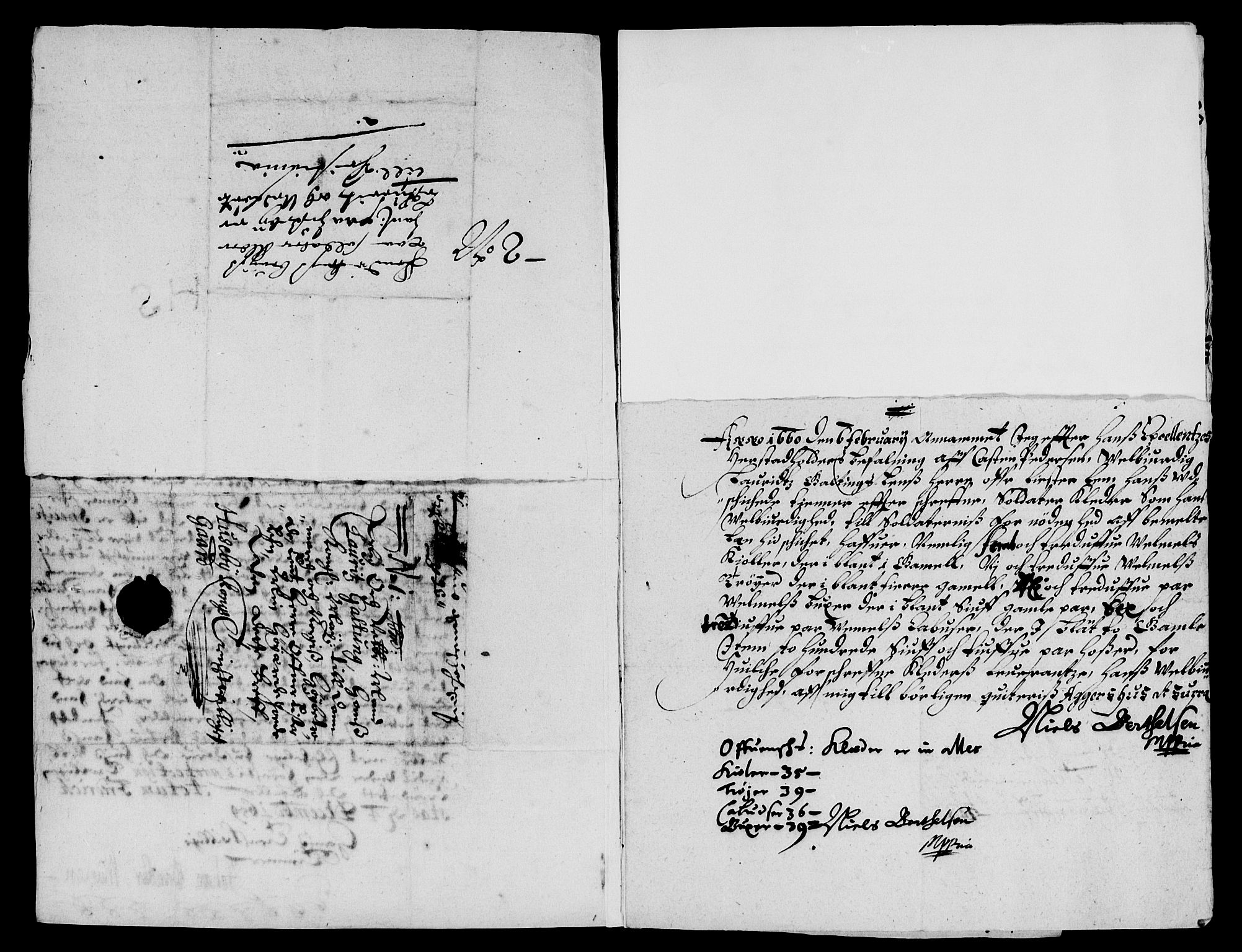 Rentekammeret inntil 1814, Reviderte regnskaper, Lensregnskaper, RA/EA-5023/R/Rb/Rbr/L0023: Lista len, 1660-1661