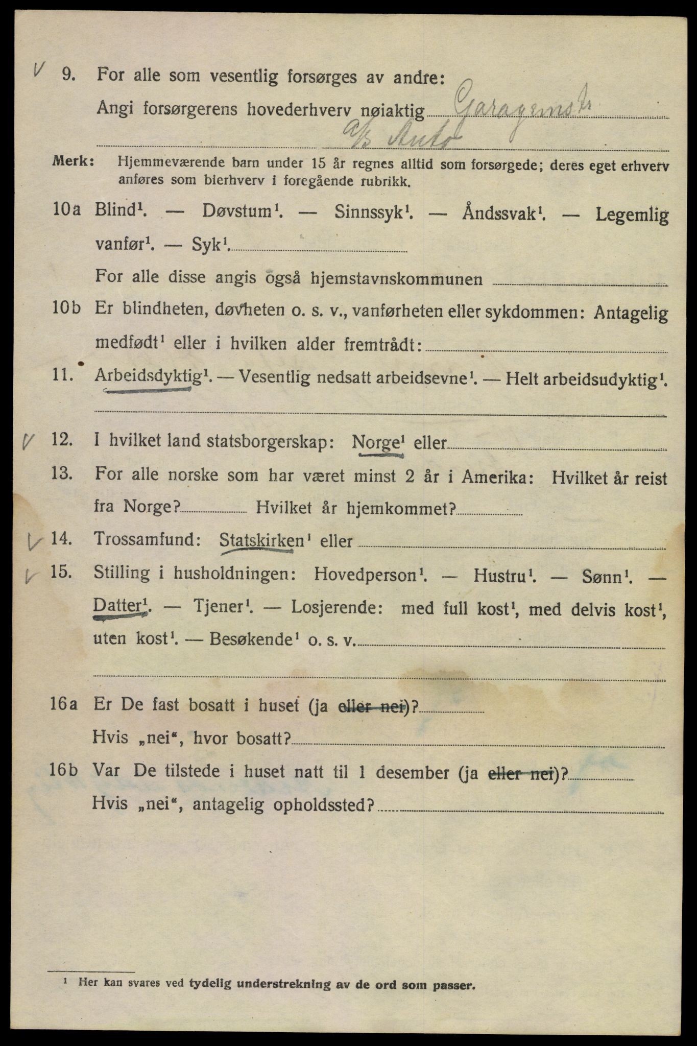 SAO, 1920 census for Kristiania, 1920, p. 364730