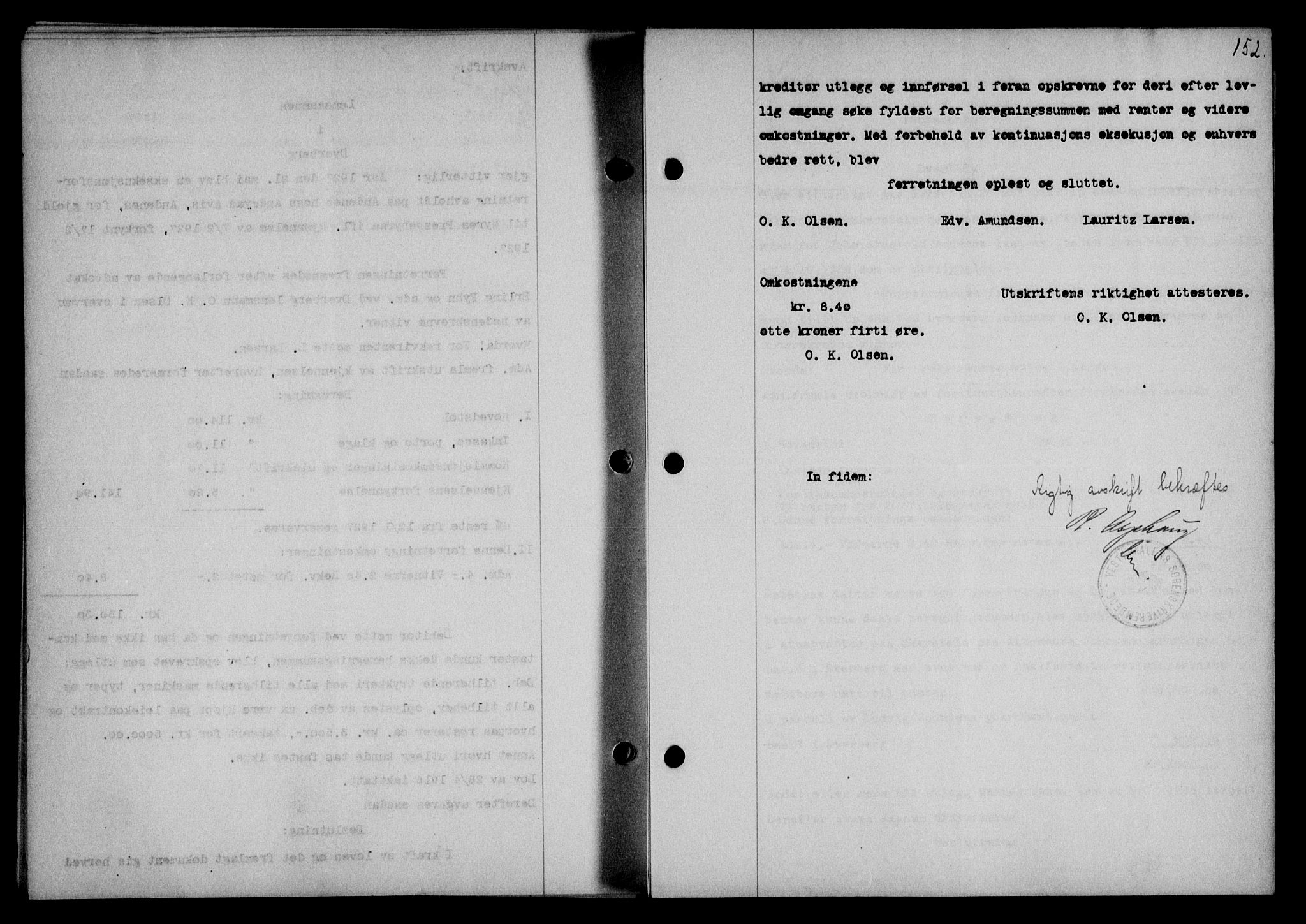 Vesterålen sorenskriveri, SAT/A-4180/1/2/2Ca/L0044: Mortgage book no. 37, 1927-1927, Deed date: 17.06.1927