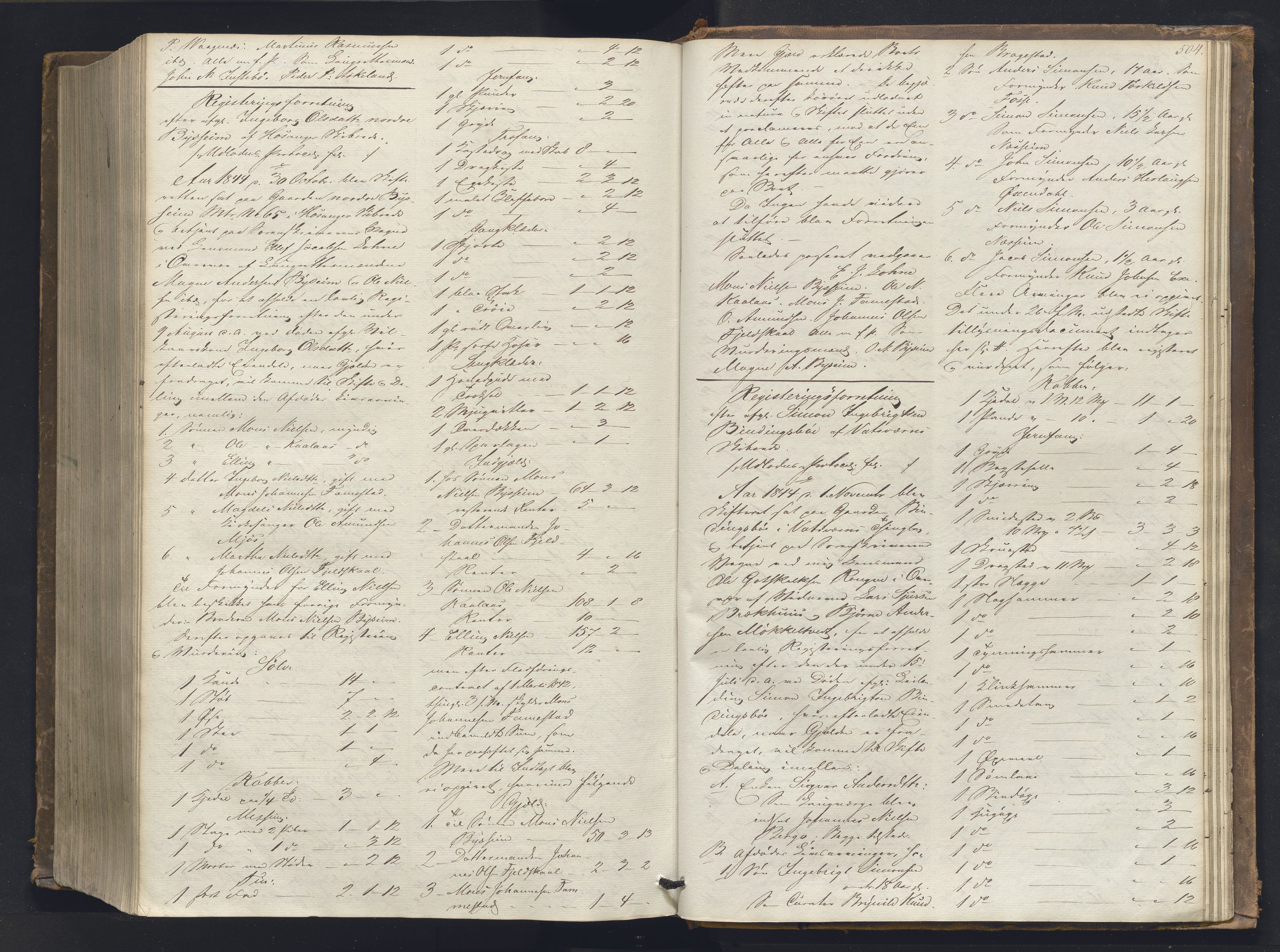 Nordhordland sorenskrivar, AV/SAB-A-2901/1/H/Hb/L0001: Registreringsprotokollar, 1841-1845, p. 504