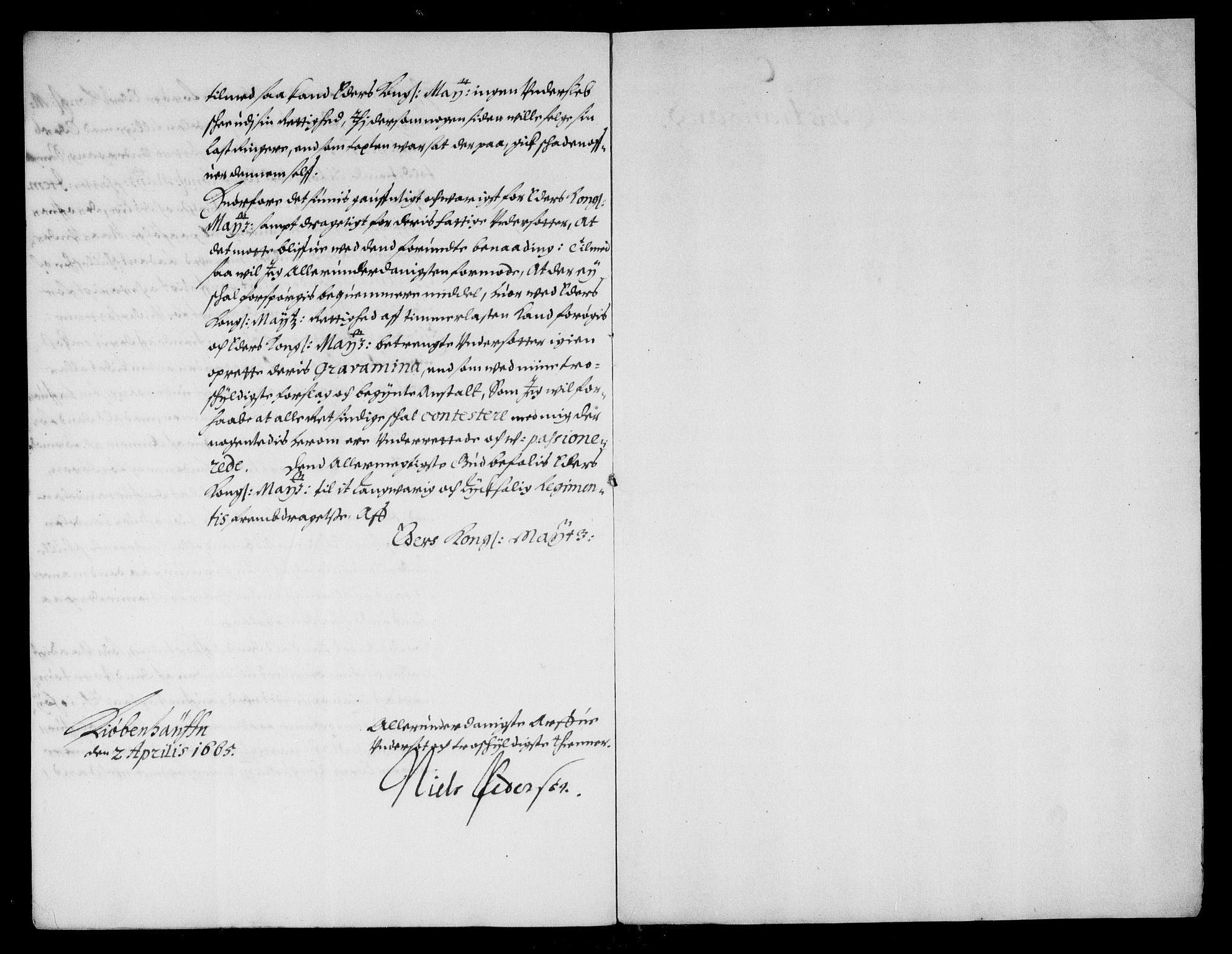 Danske Kanselli, Skapsaker, AV/RA-EA-4061/F/L0032: Skap 9, pakke 166-172, 1665-1720, p. 439