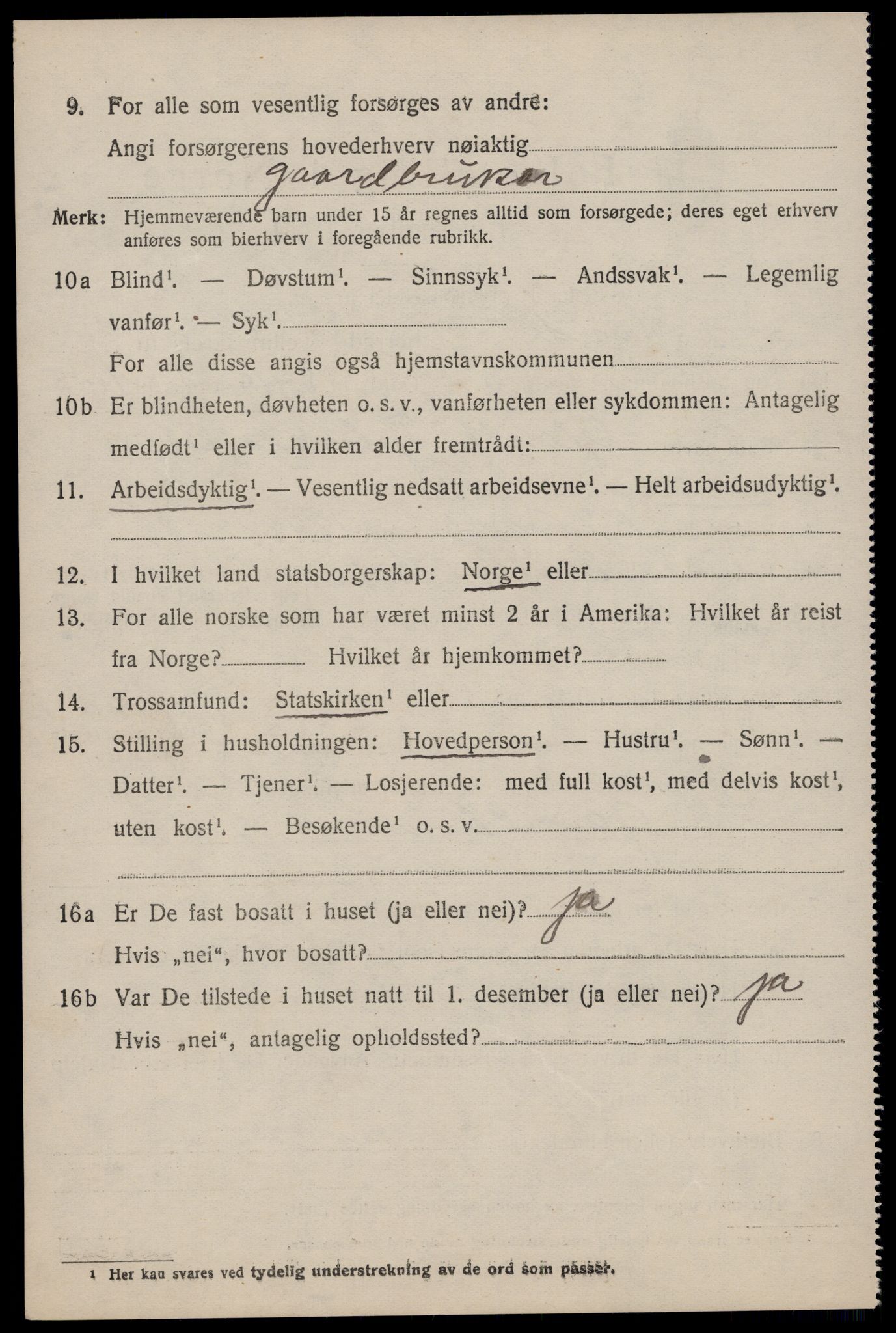 SAST, 1920 census for Sand, 1920, p. 804