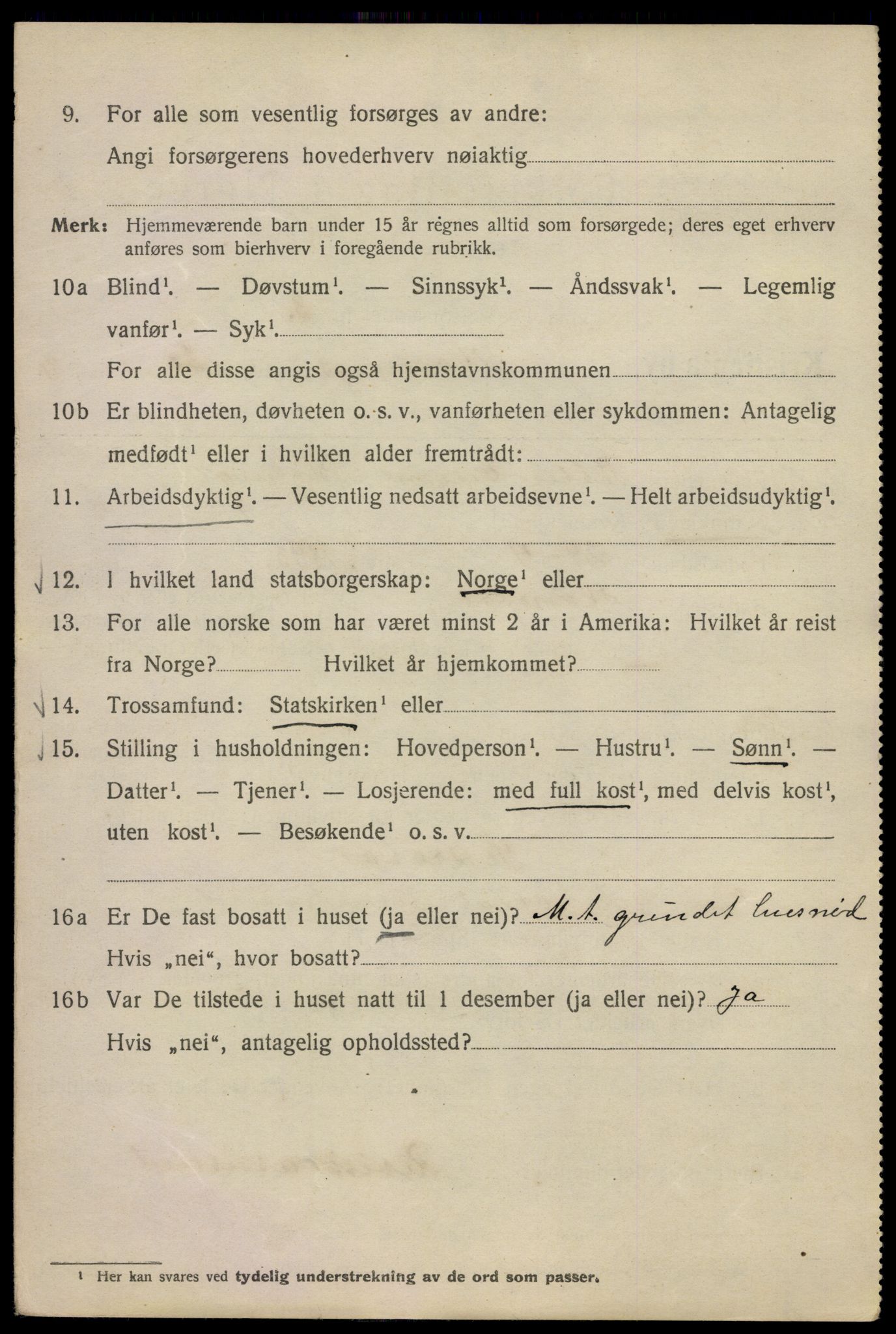 SAO, 1920 census for Kristiania, 1920, p. 295518