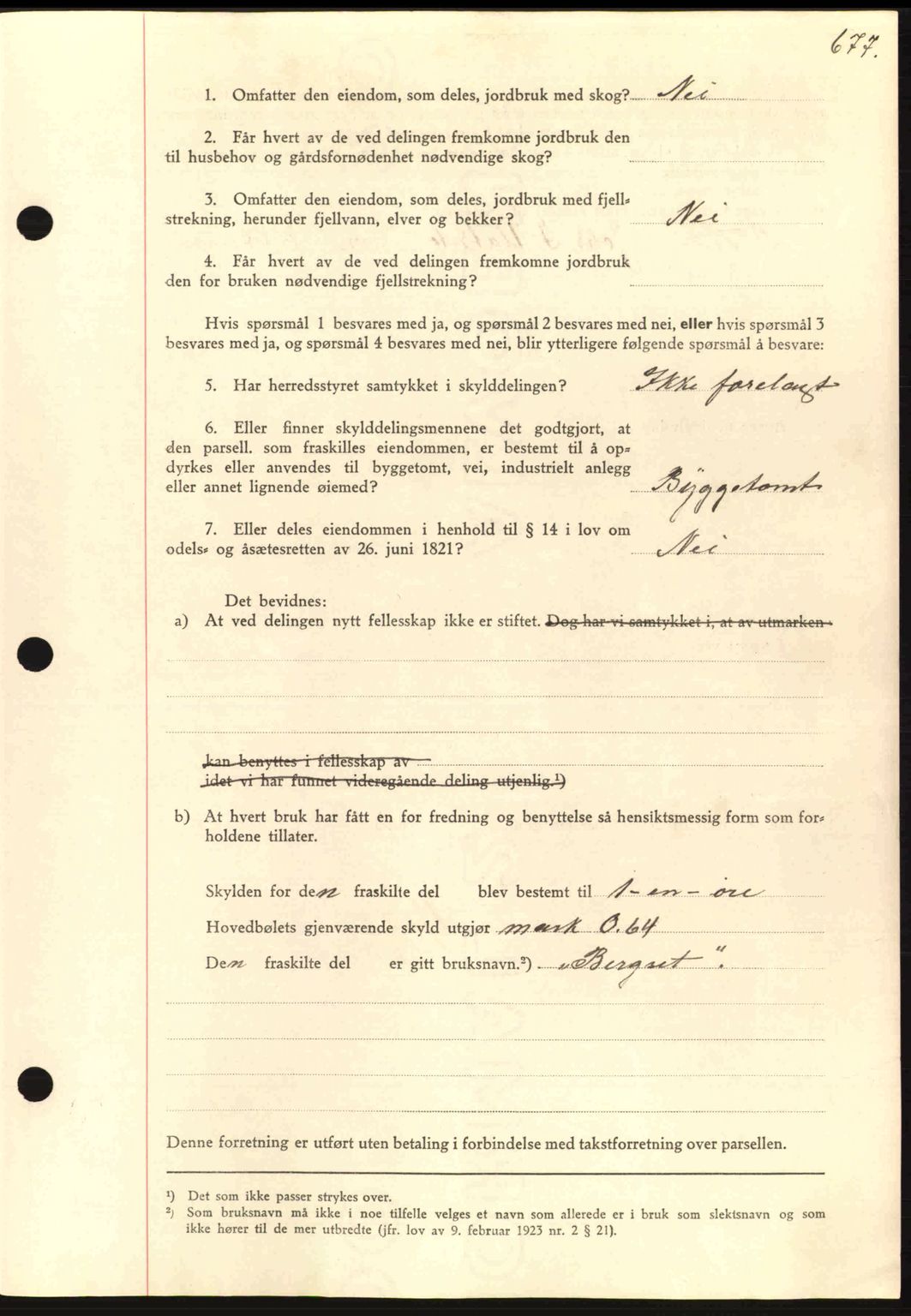 Nordmøre sorenskriveri, SAT/A-4132/1/2/2Ca: Mortgage book no. A84, 1938-1938, Diary no: : 2383/1938