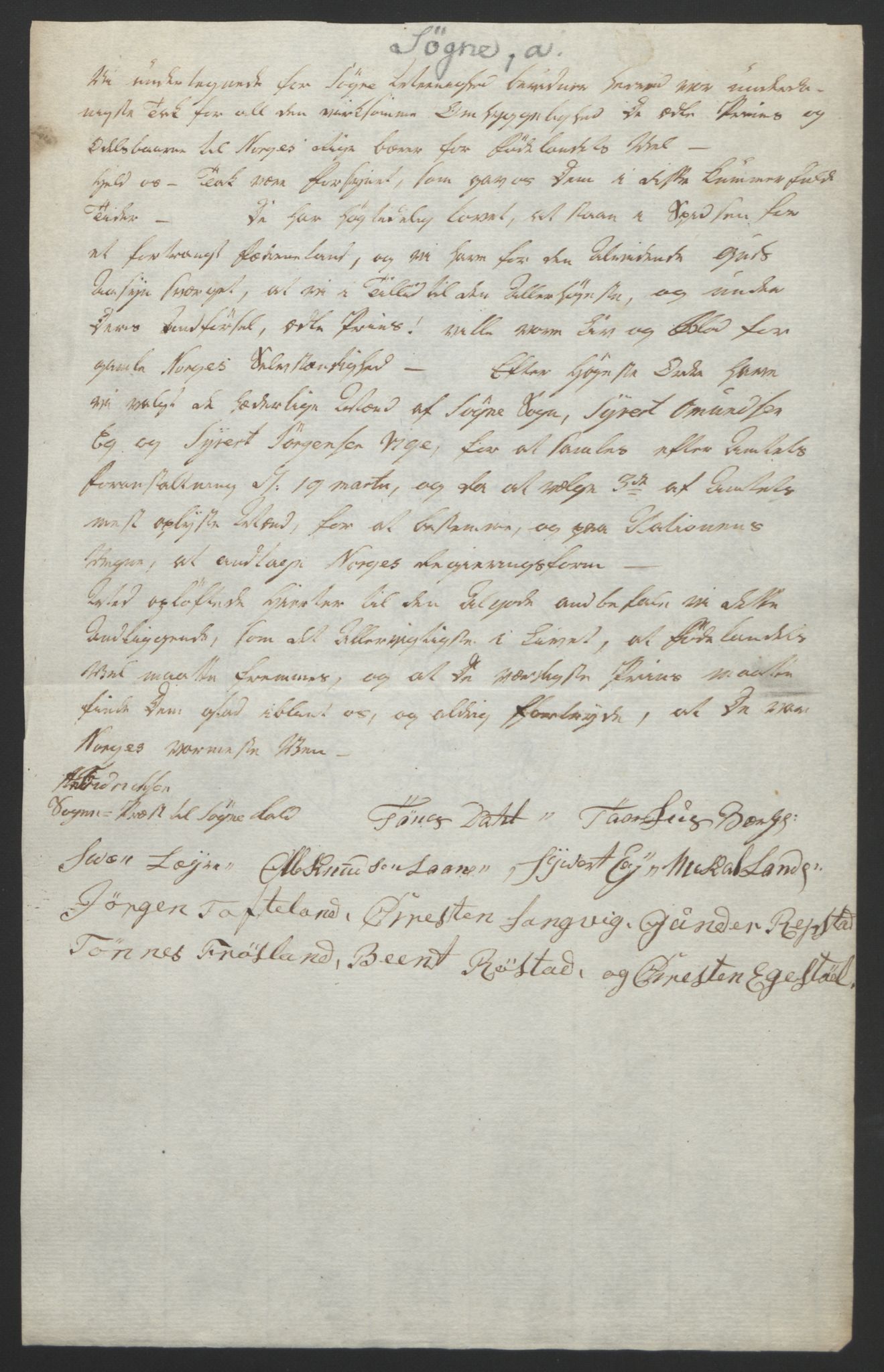 Statsrådssekretariatet, RA/S-1001/D/Db/L0008: Fullmakter for Eidsvollsrepresentantene i 1814. , 1814, p. 133