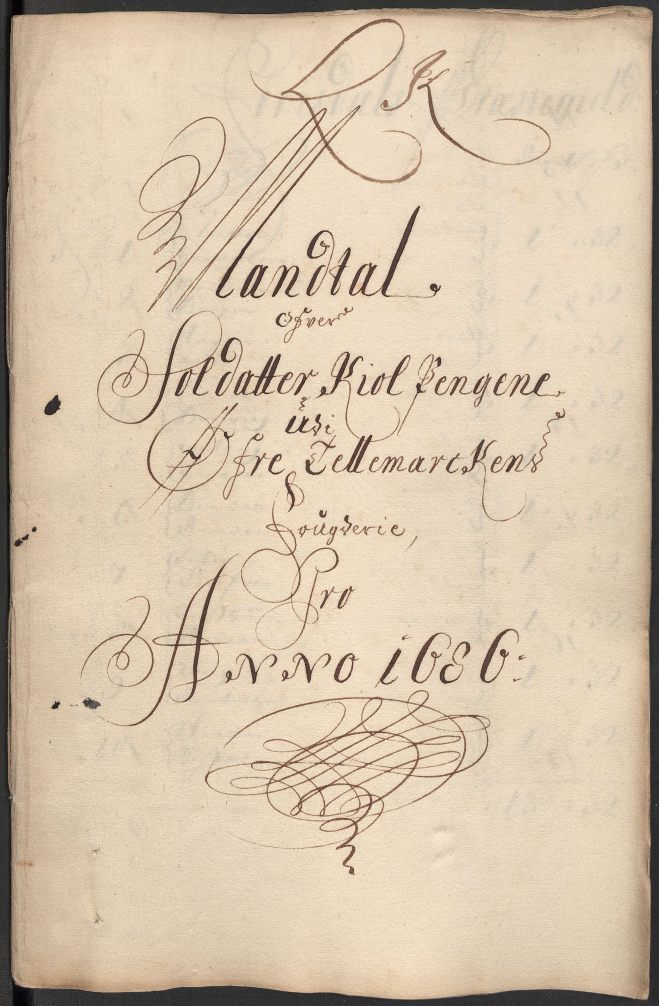 Rentekammeret inntil 1814, Reviderte regnskaper, Fogderegnskap, RA/EA-4092/R35/L2083: Fogderegnskap Øvre og Nedre Telemark, 1686, p. 279