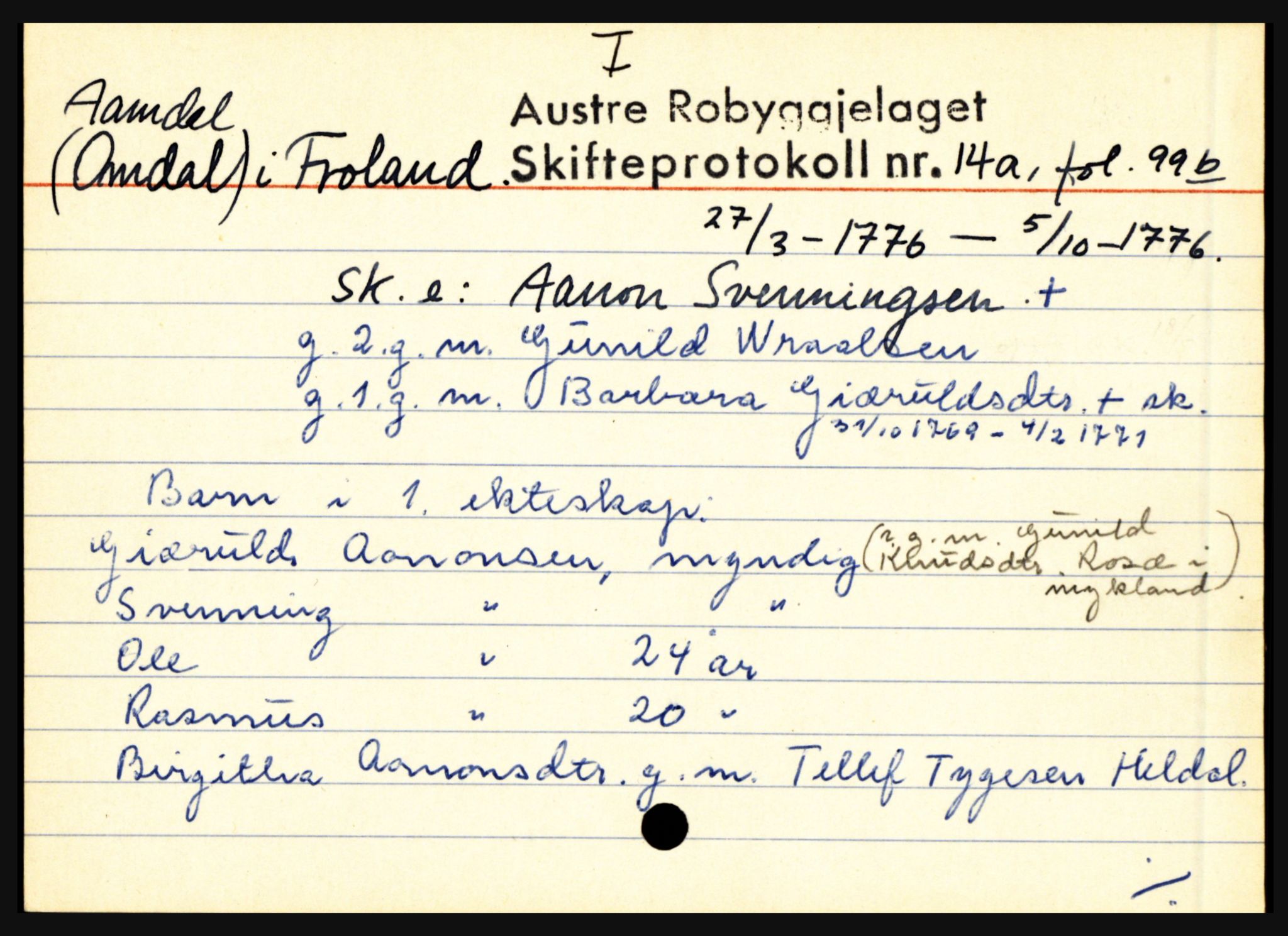 Nedenes sorenskriveri før 1824, AV/SAK-1221-0007/H, p. 34807