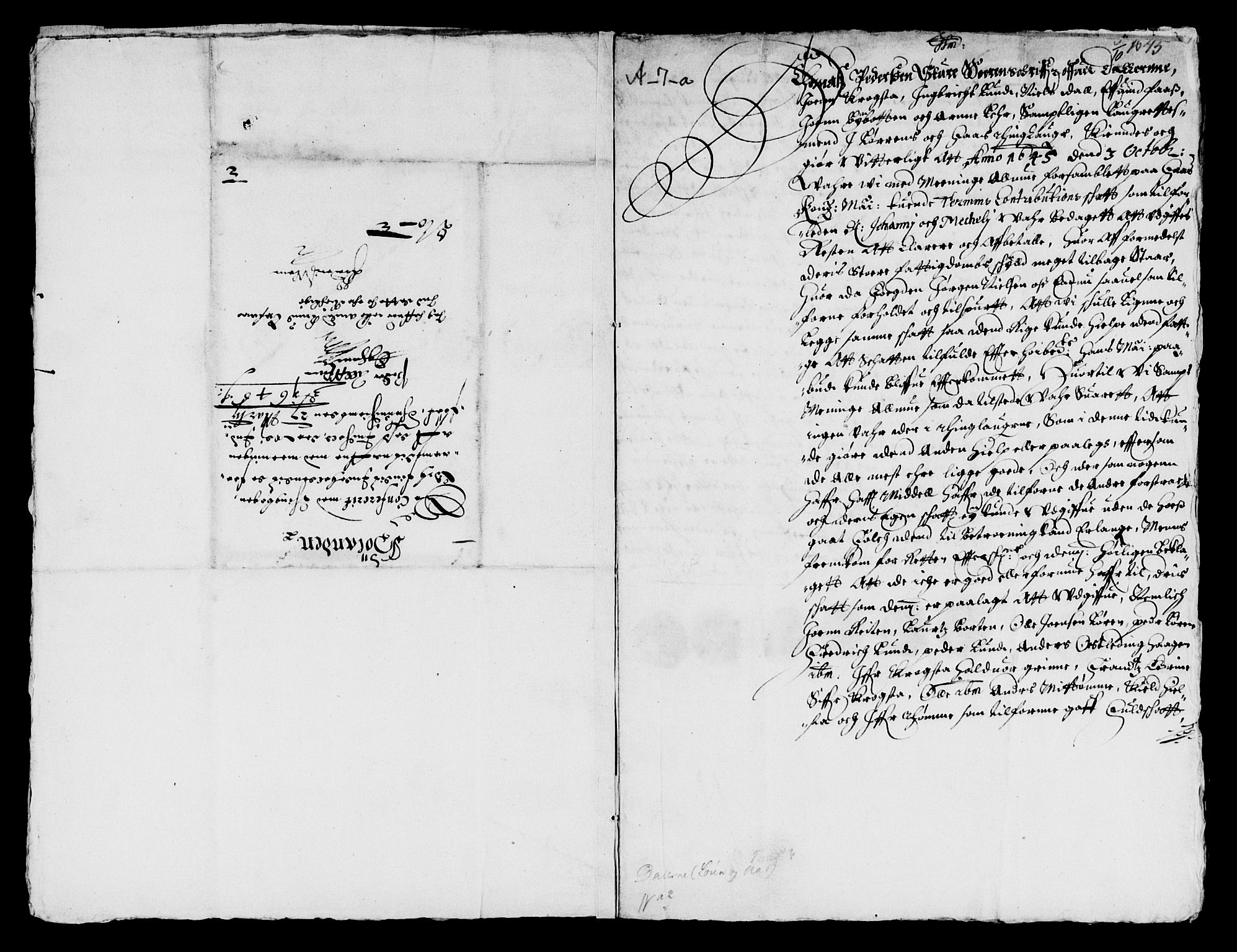 Rentekammeret inntil 1814, Reviderte regnskaper, Lensregnskaper, AV/RA-EA-5023/R/Rb/Rbw/L0085: Trondheim len, 1644-1646