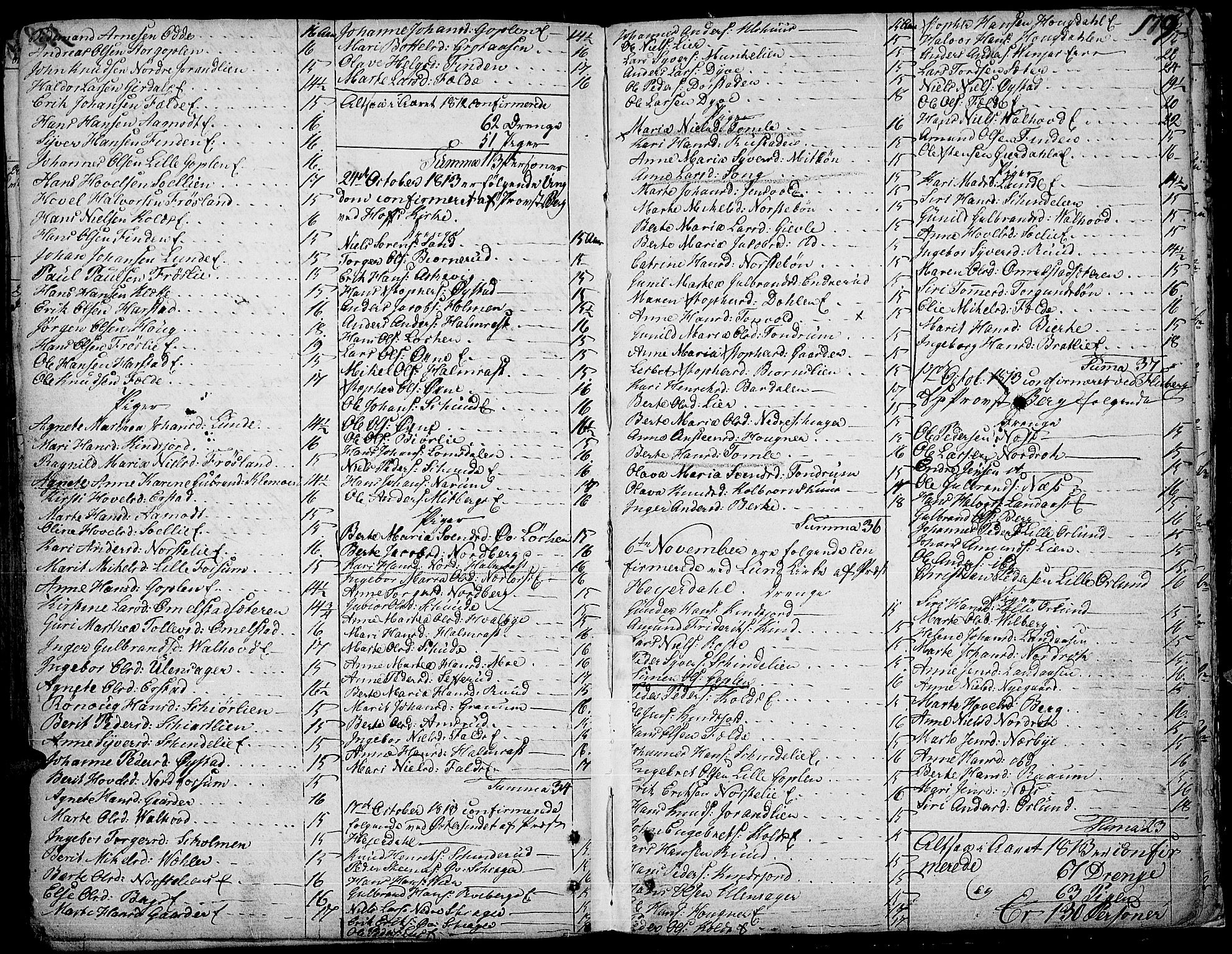 Land prestekontor, AV/SAH-PREST-120/H/Ha/Haa/L0006: Parish register (official) no. 6, 1784-1813, p. 179